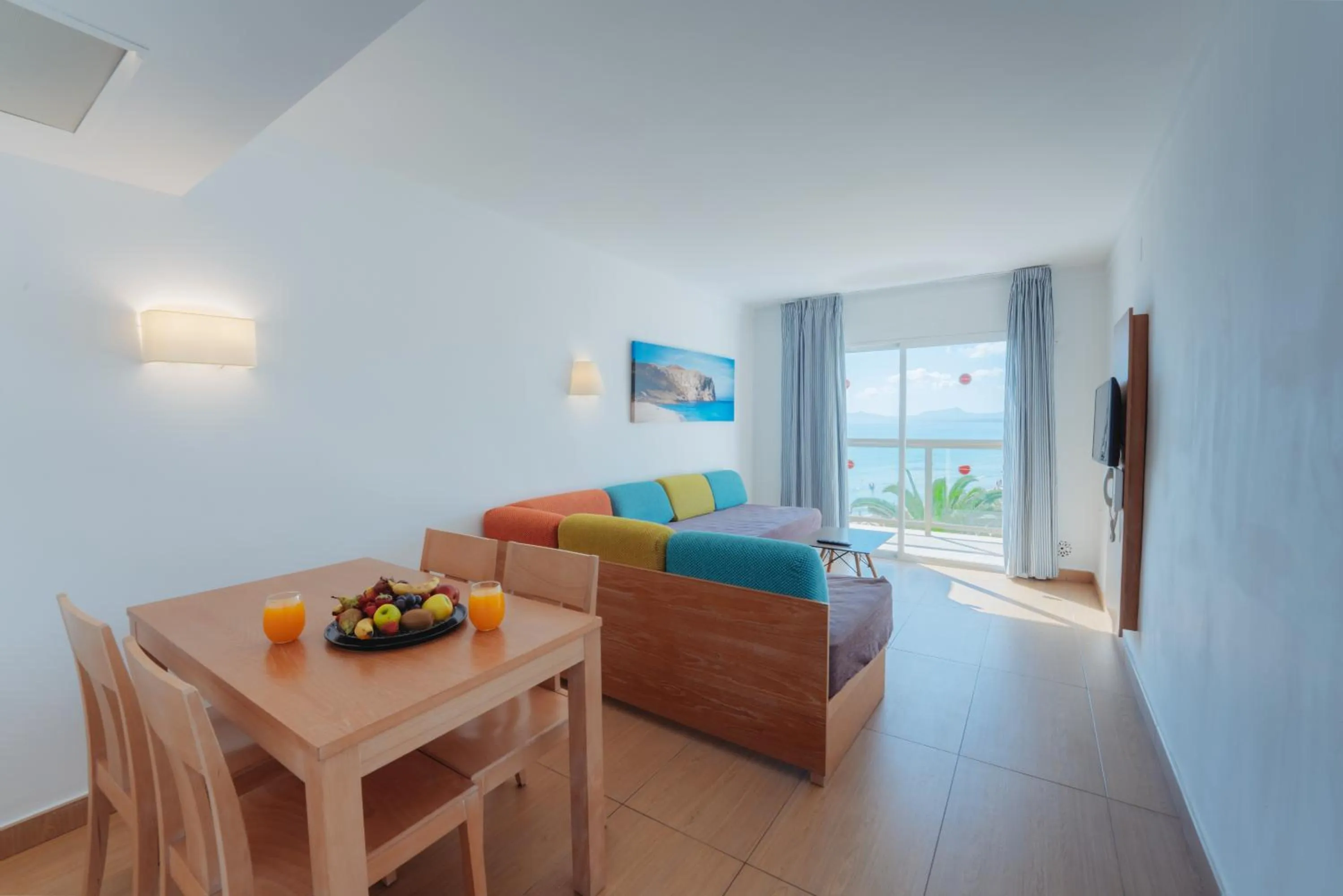 Living room in Aparthotel Ses Fotges