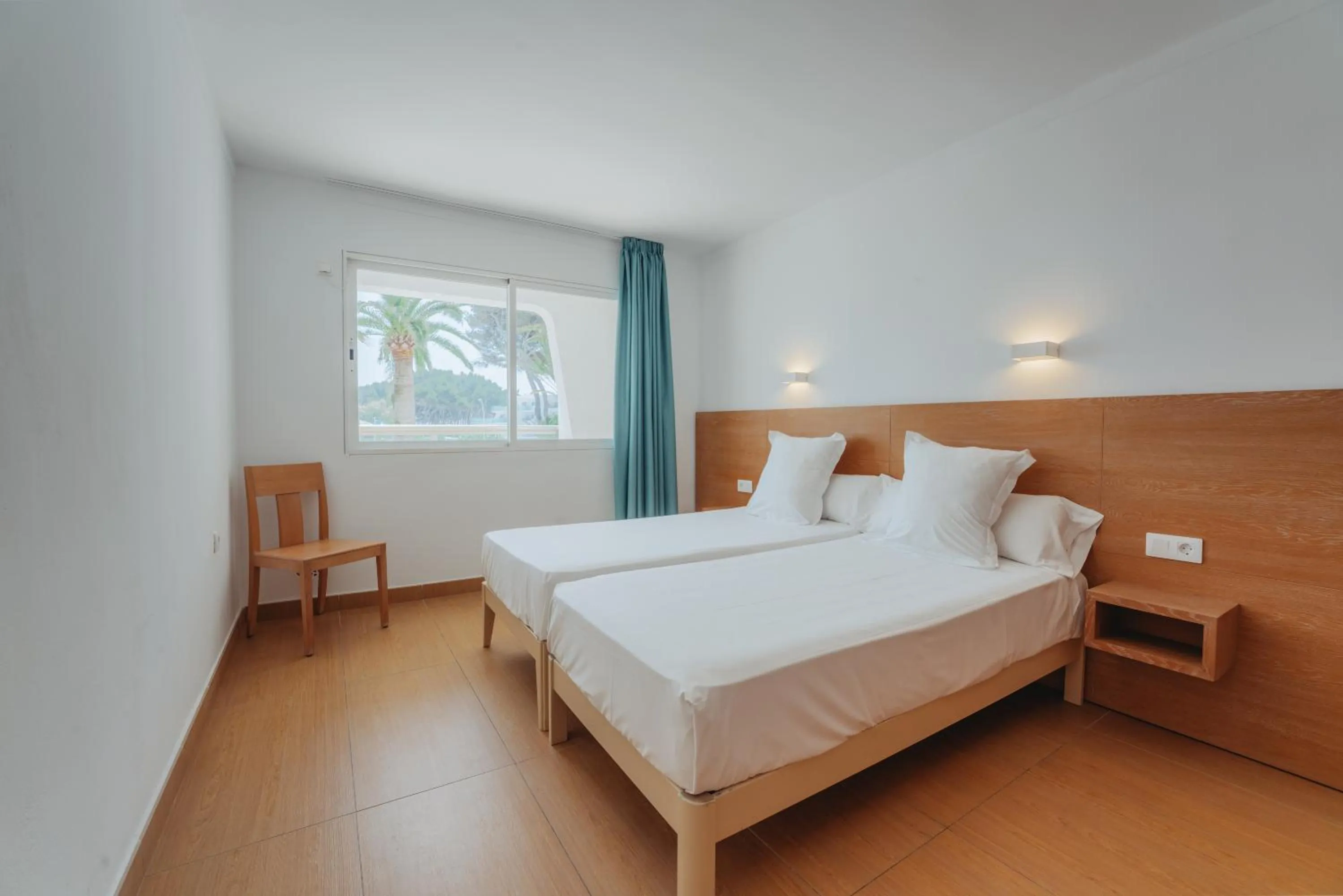 Bed in Aparthotel Ses Fotges