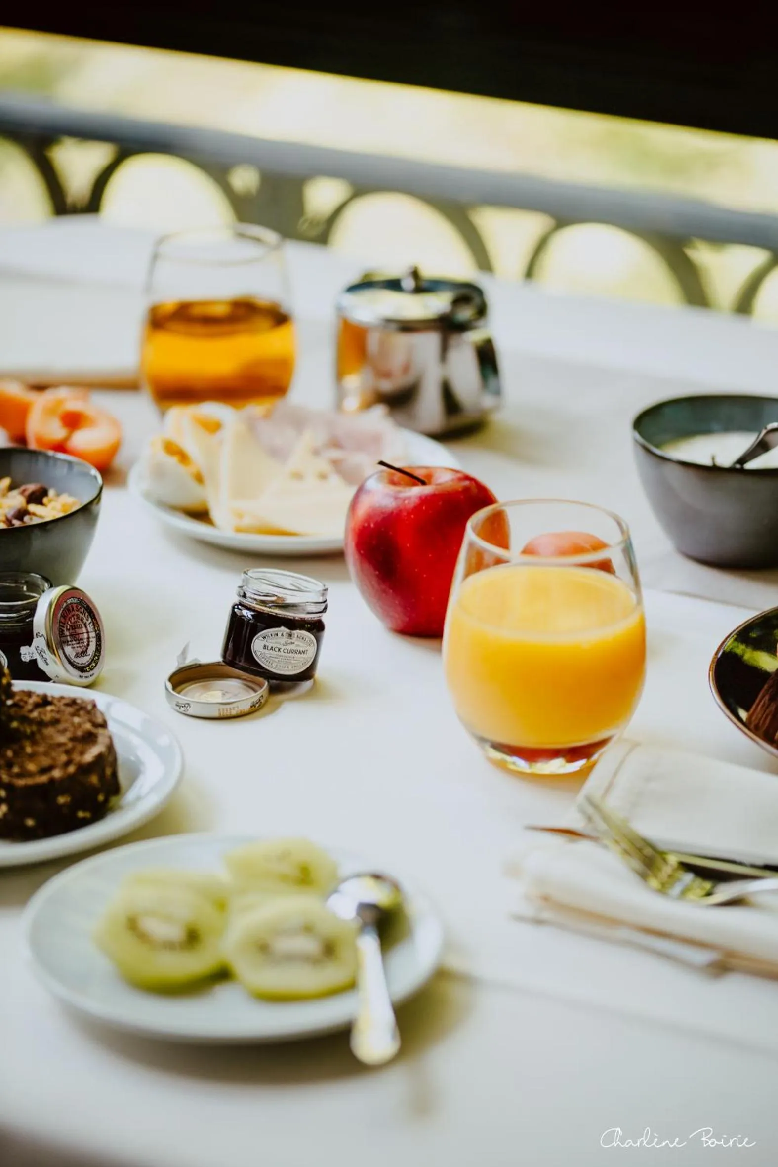 Continental breakfast in Grand Hotel Des Bains & Villas des Bains