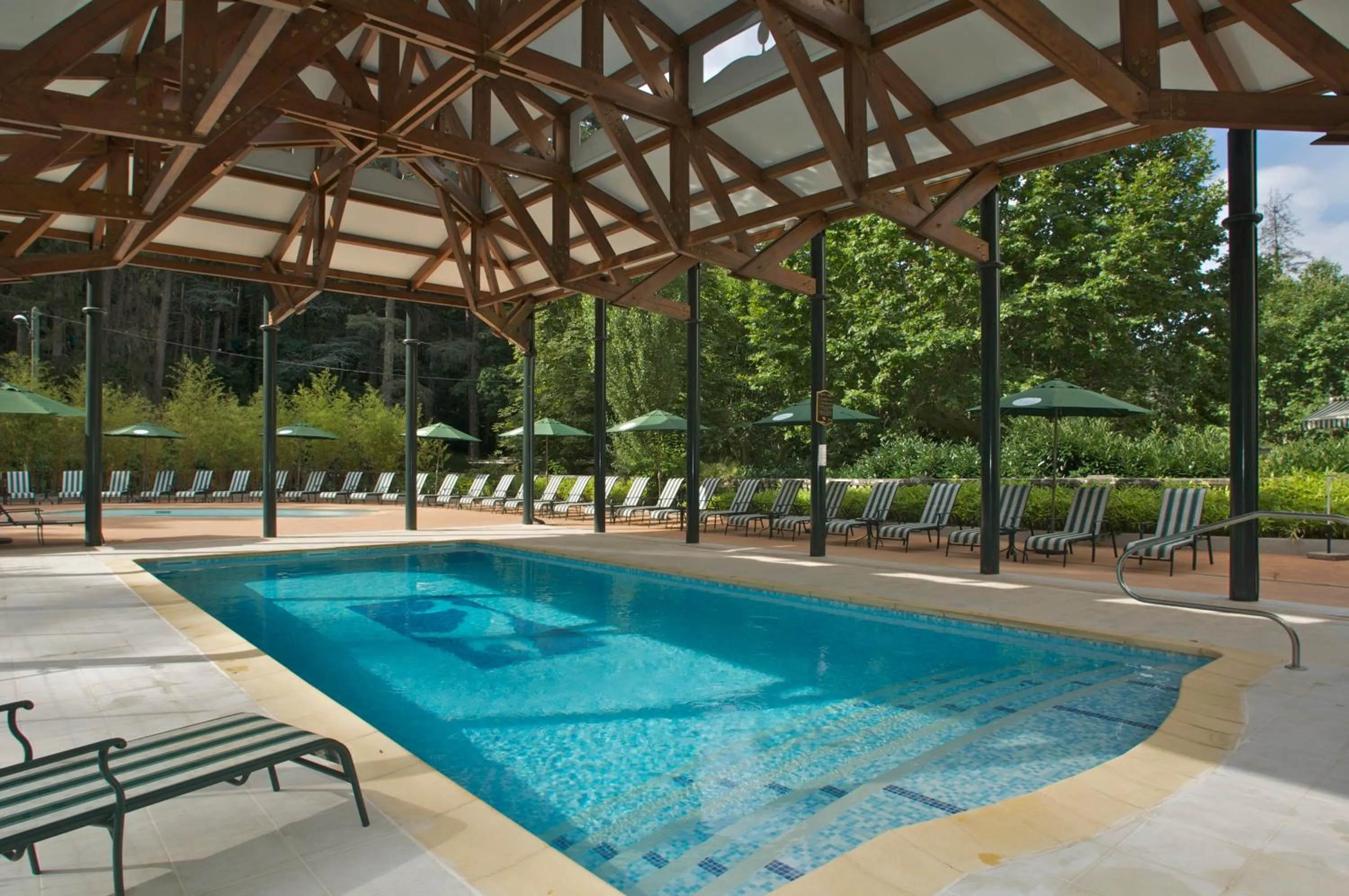 Swimming pool in Grand Hotel Des Bains & Villas des Bains