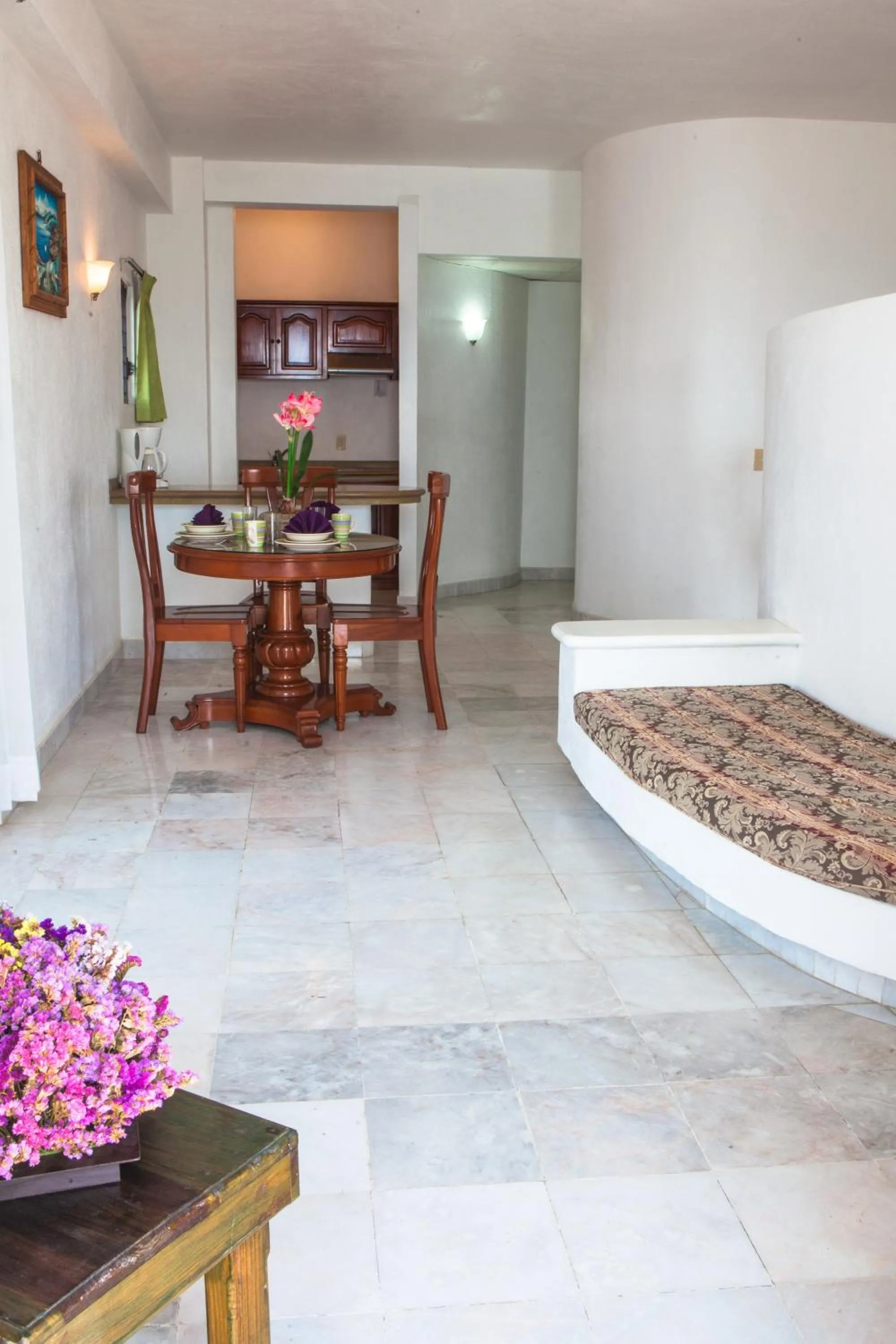 Seating area in Hotel La Alondra