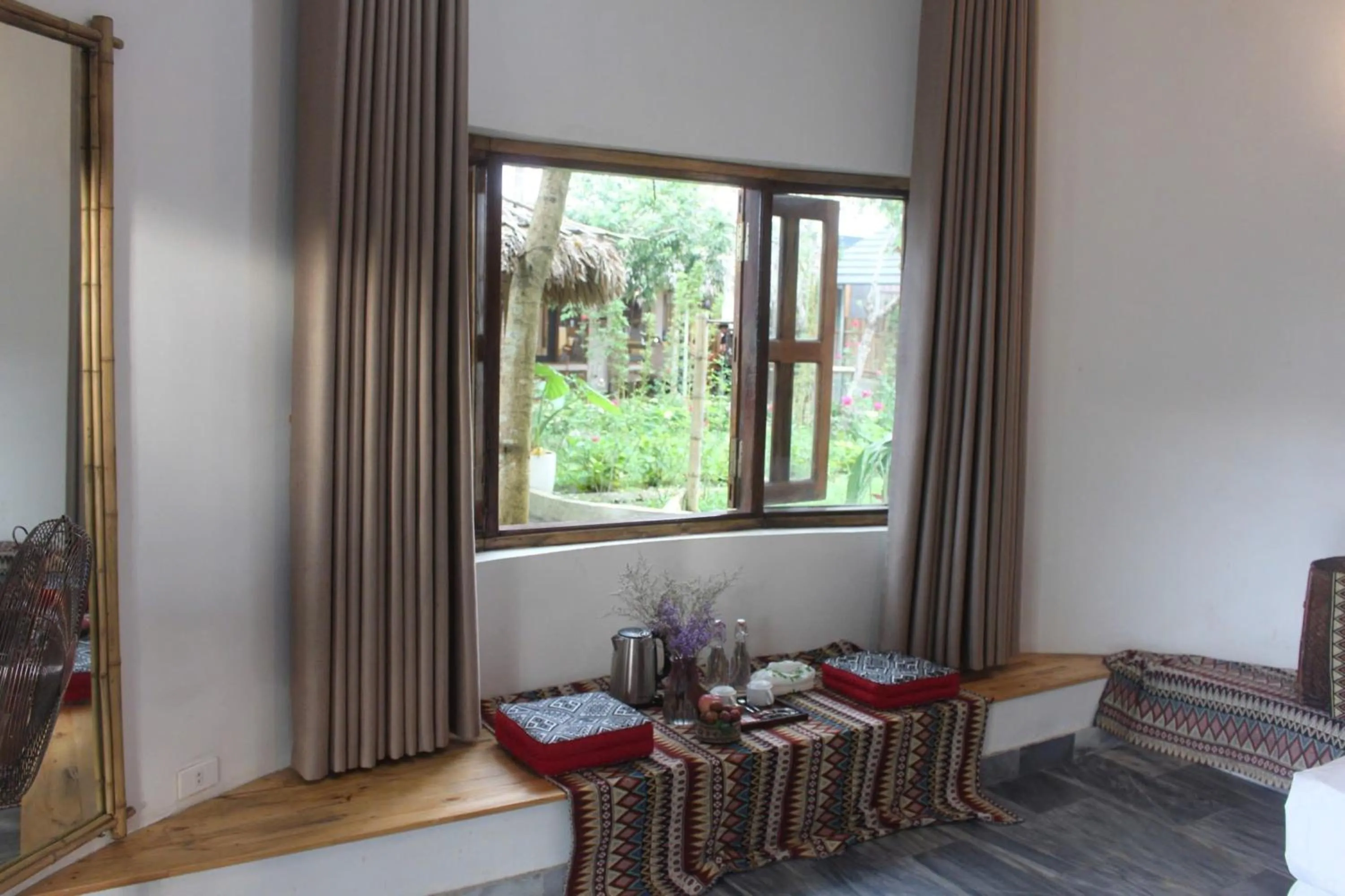 Garden view in Bakhan Village Resort