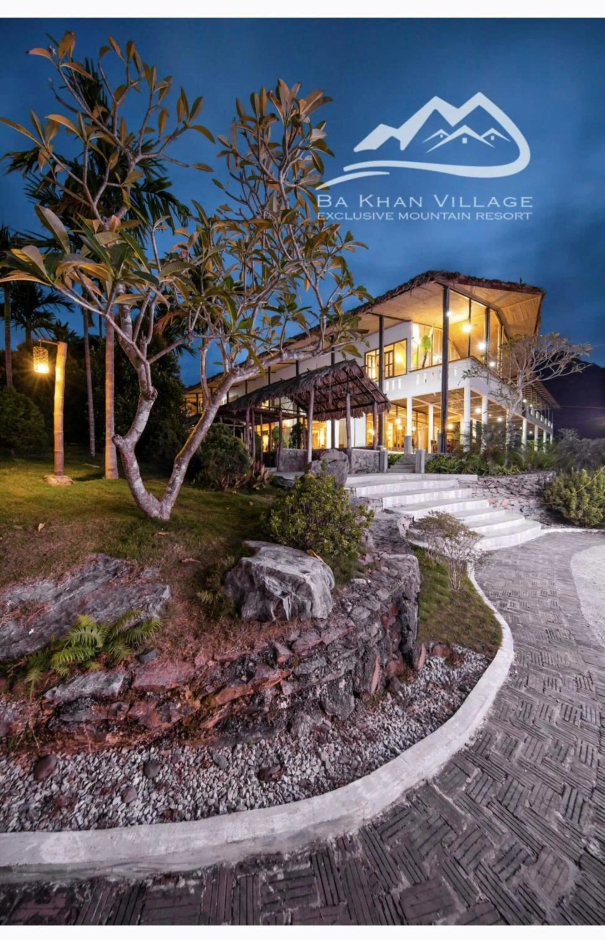 Garden in Bakhan Village Resort