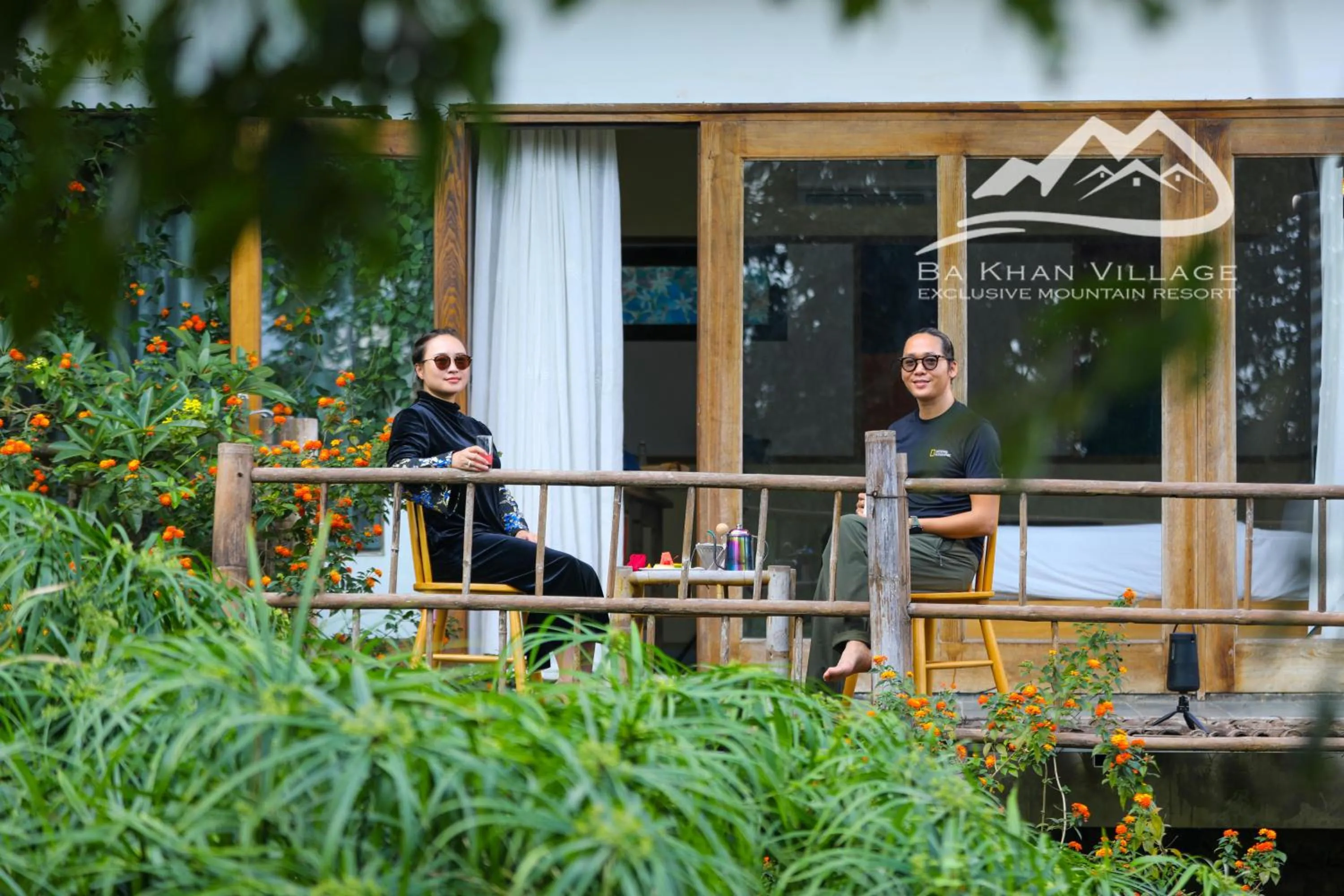 Guests in Bakhan Village Resort