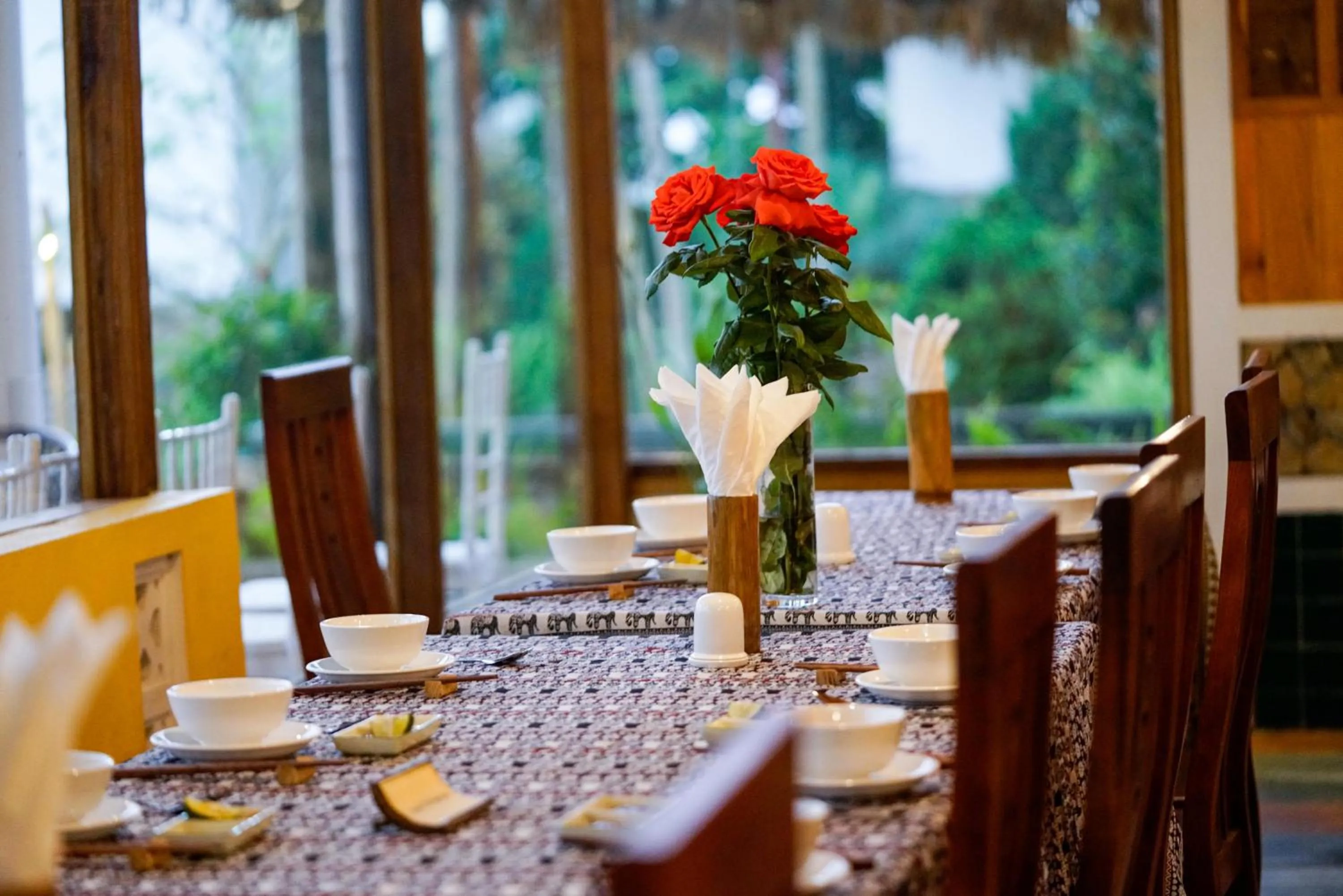 Seating area in Bakhan Village Resort