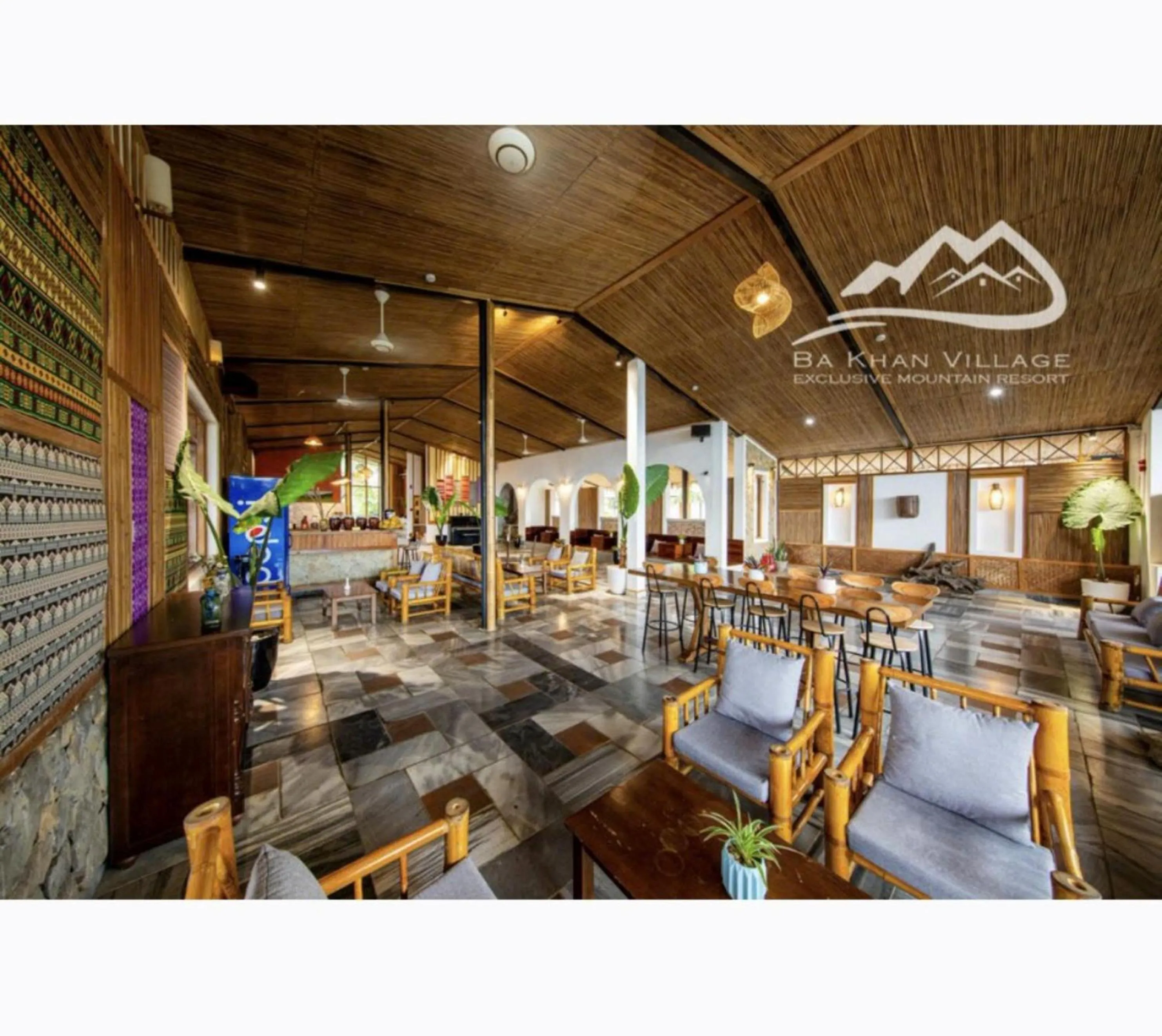 Seating area in Bakhan Village Resort