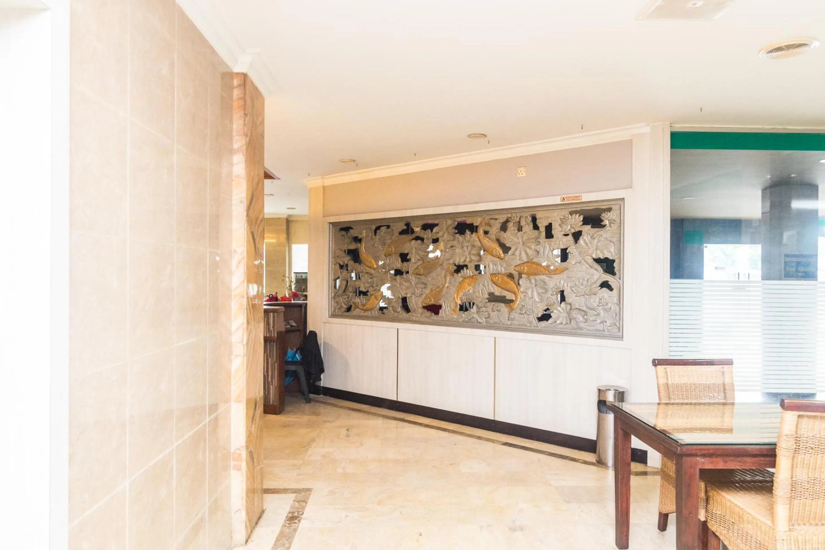 Lobby or reception in Kita Hotel