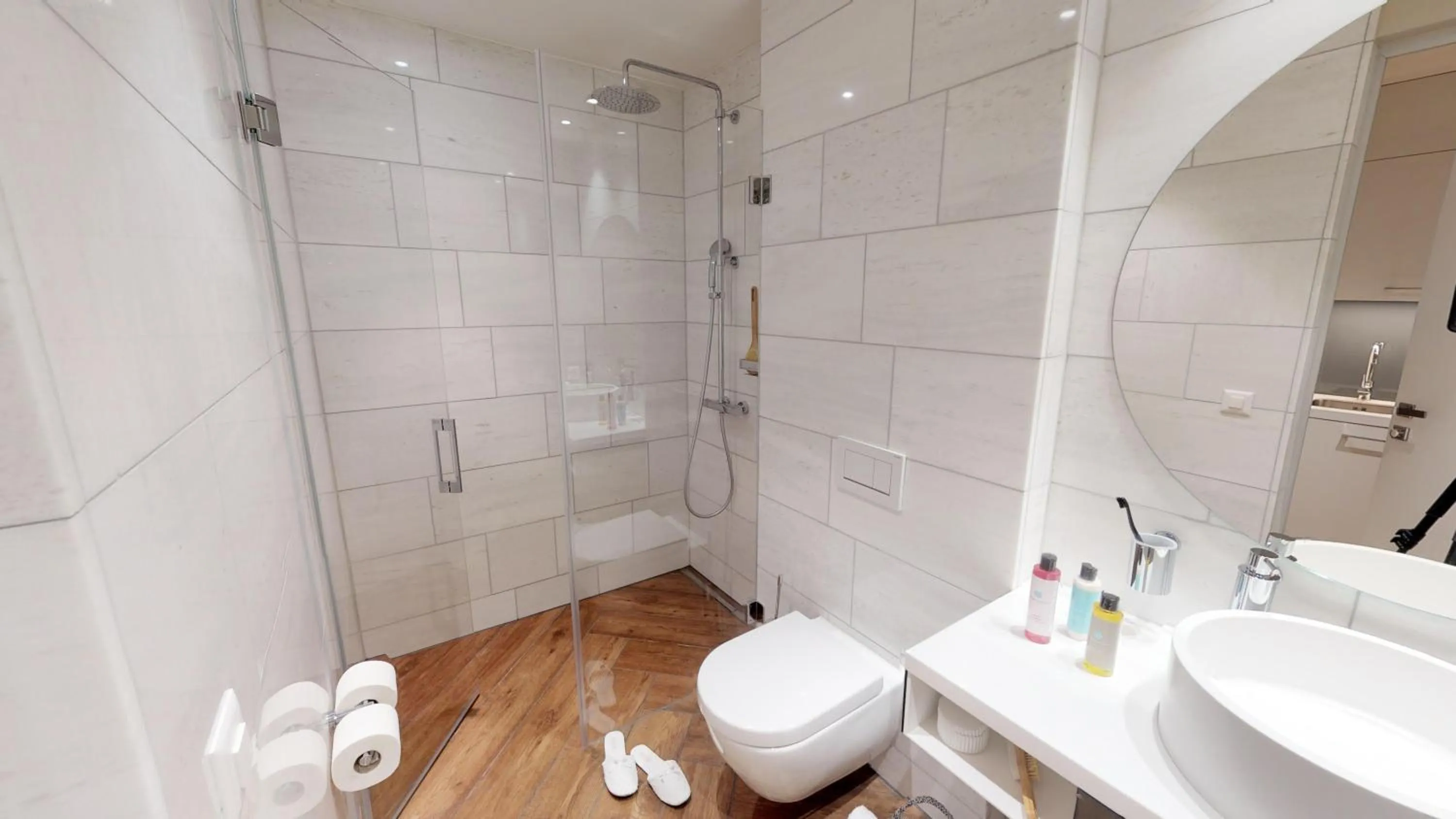 Bathroom in VISIONAPARTMENTS Bellariastrasse - contactless check-in