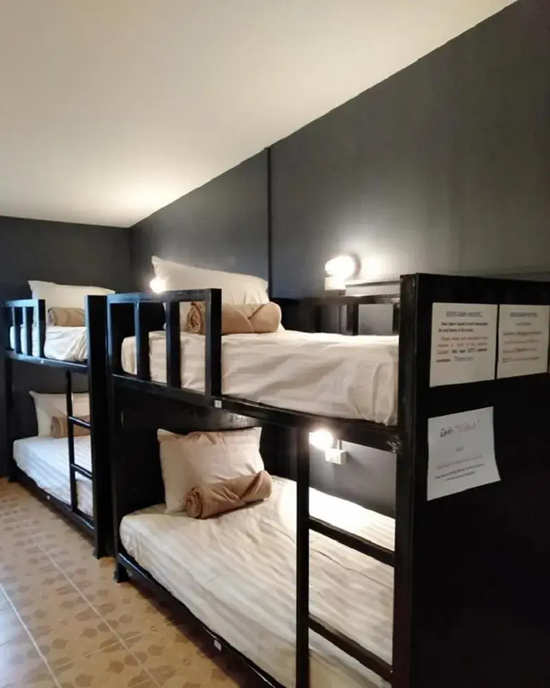 Bunk Bed in Male Dormitory Room in BedCabin Bunk Bed in Male Dormitory Room in BedCabin