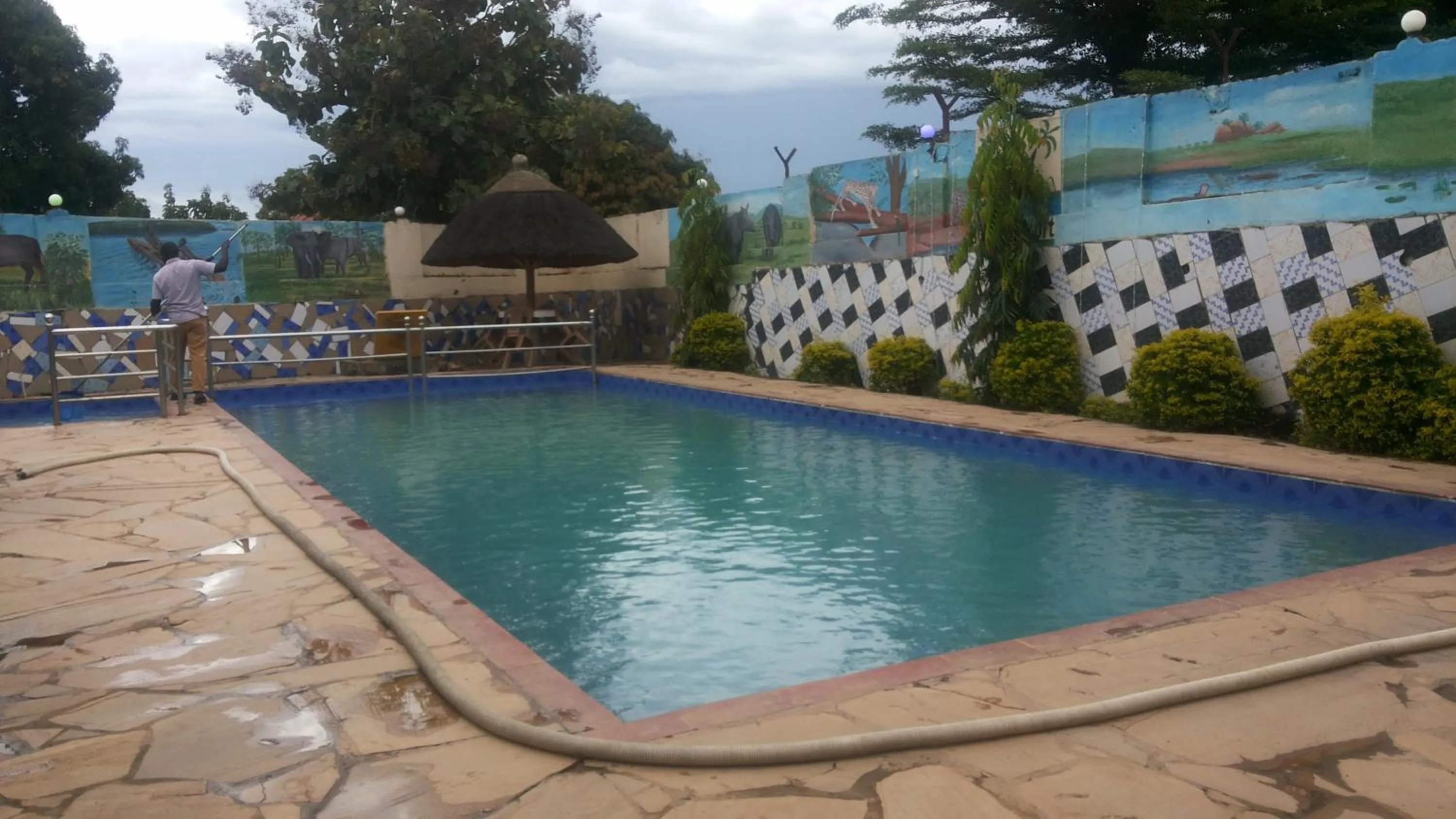 Swimming pool in Dubai Resort Hotel