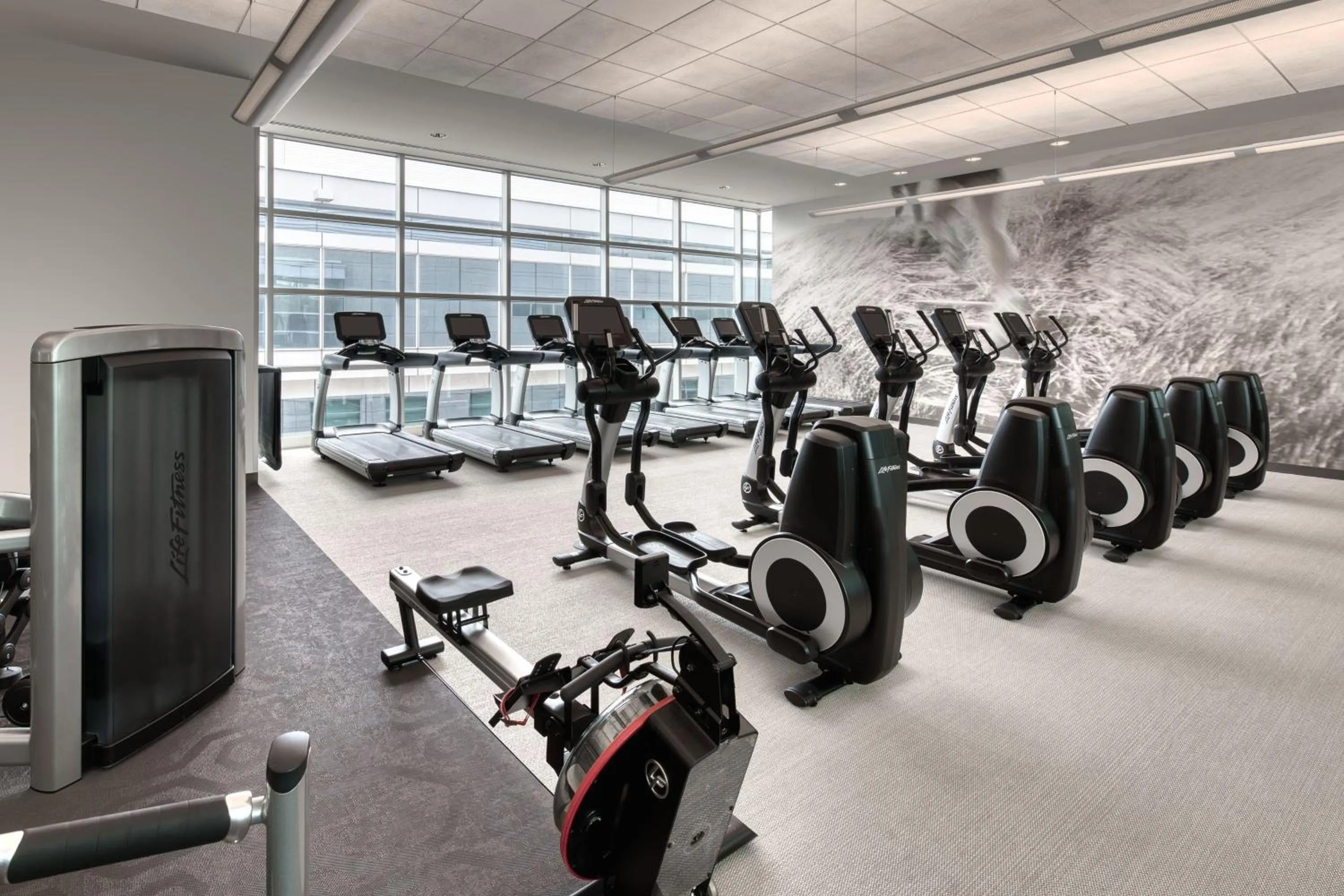 Fitness centre/facilities in The Westin Boston Seaport District