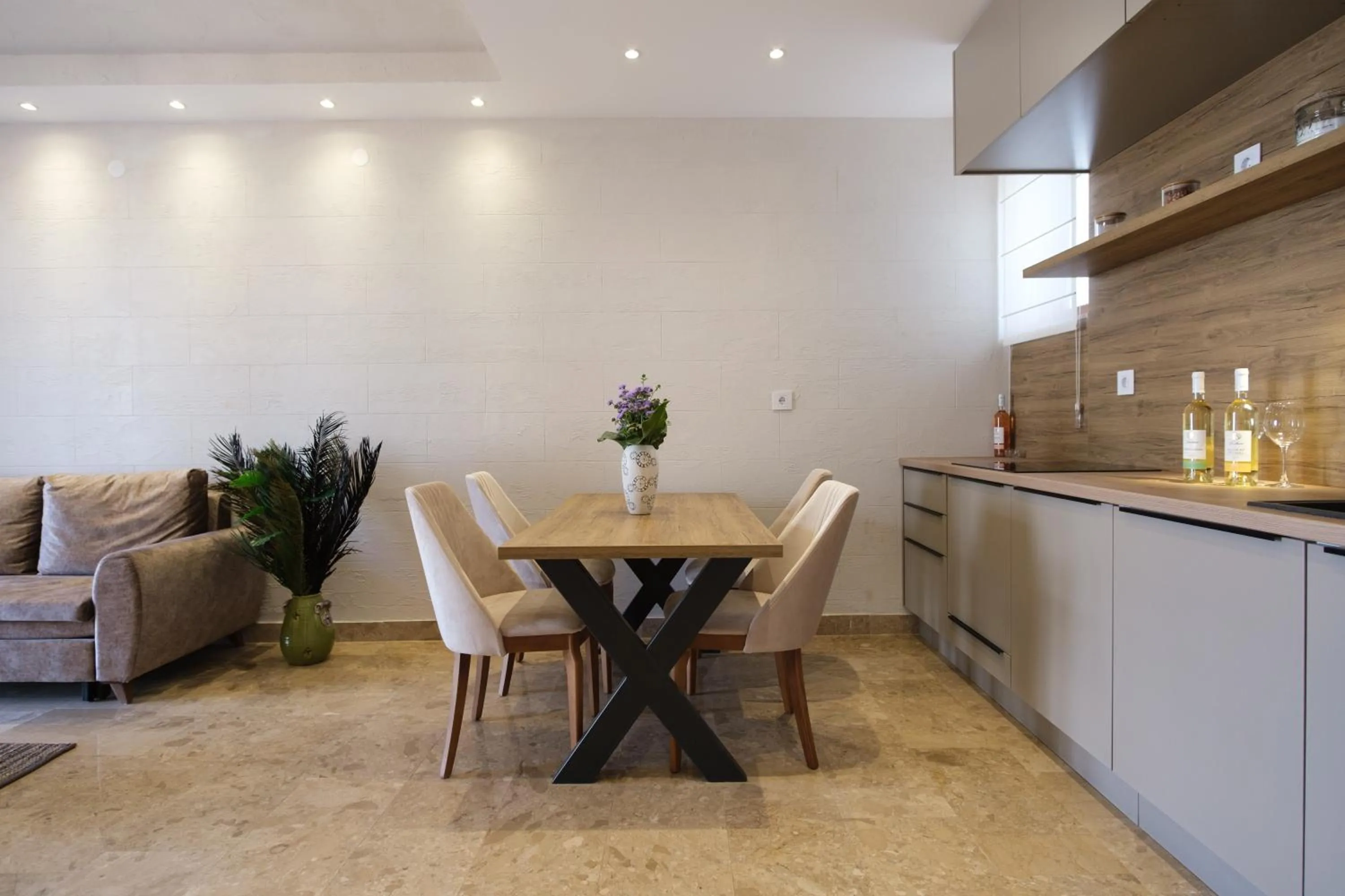 Kitchen or kitchenette in Grad Sunca Resort