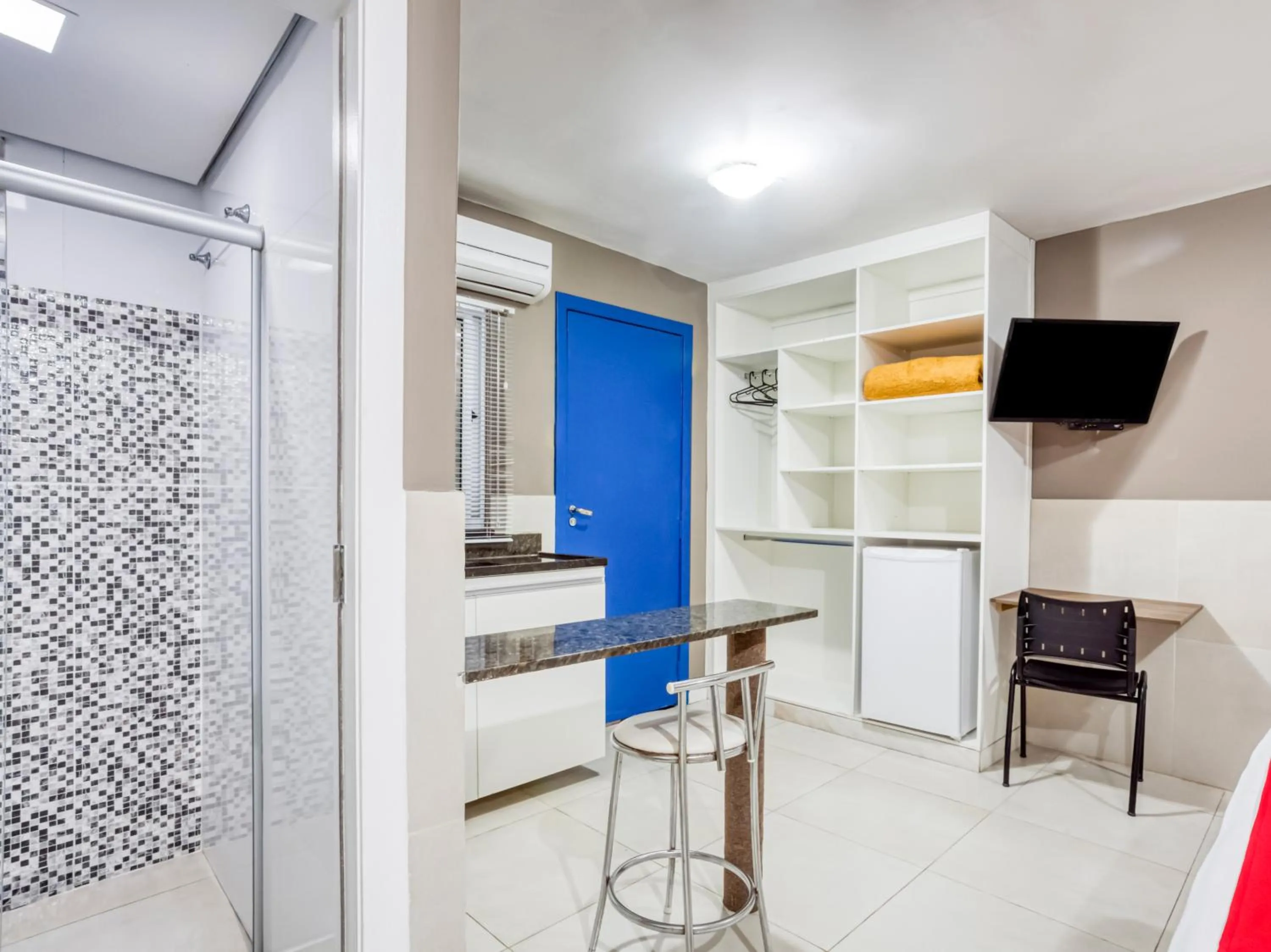 Kitchen or kitchenette in Hotel BH Inn Palmares - Fácil Acesso Cristiano Machado, Centerminas e Minas Shopping