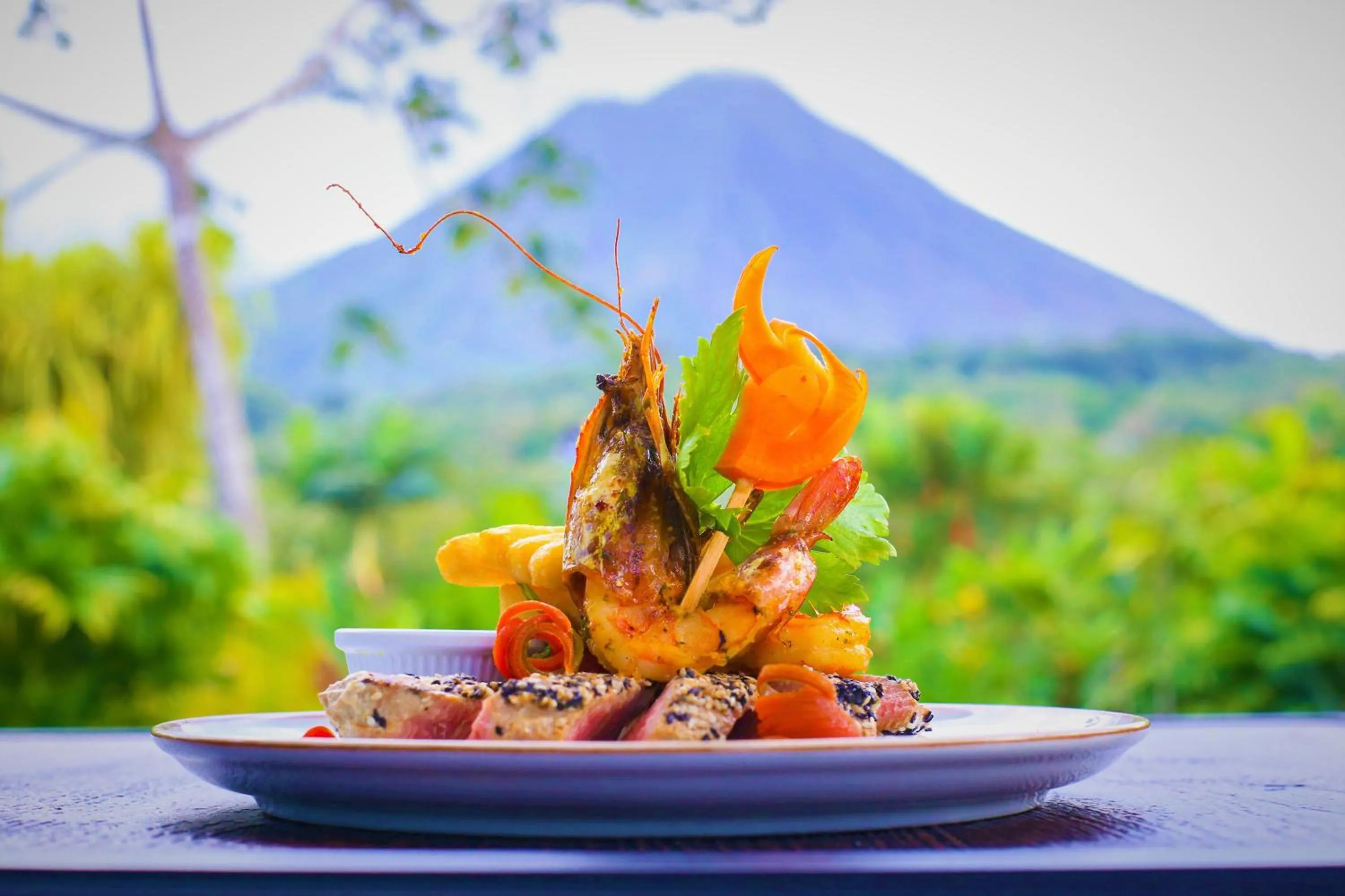 Food and drinks in Arenal Paraiso Resort Spa & Thermo Mineral Hot Springs