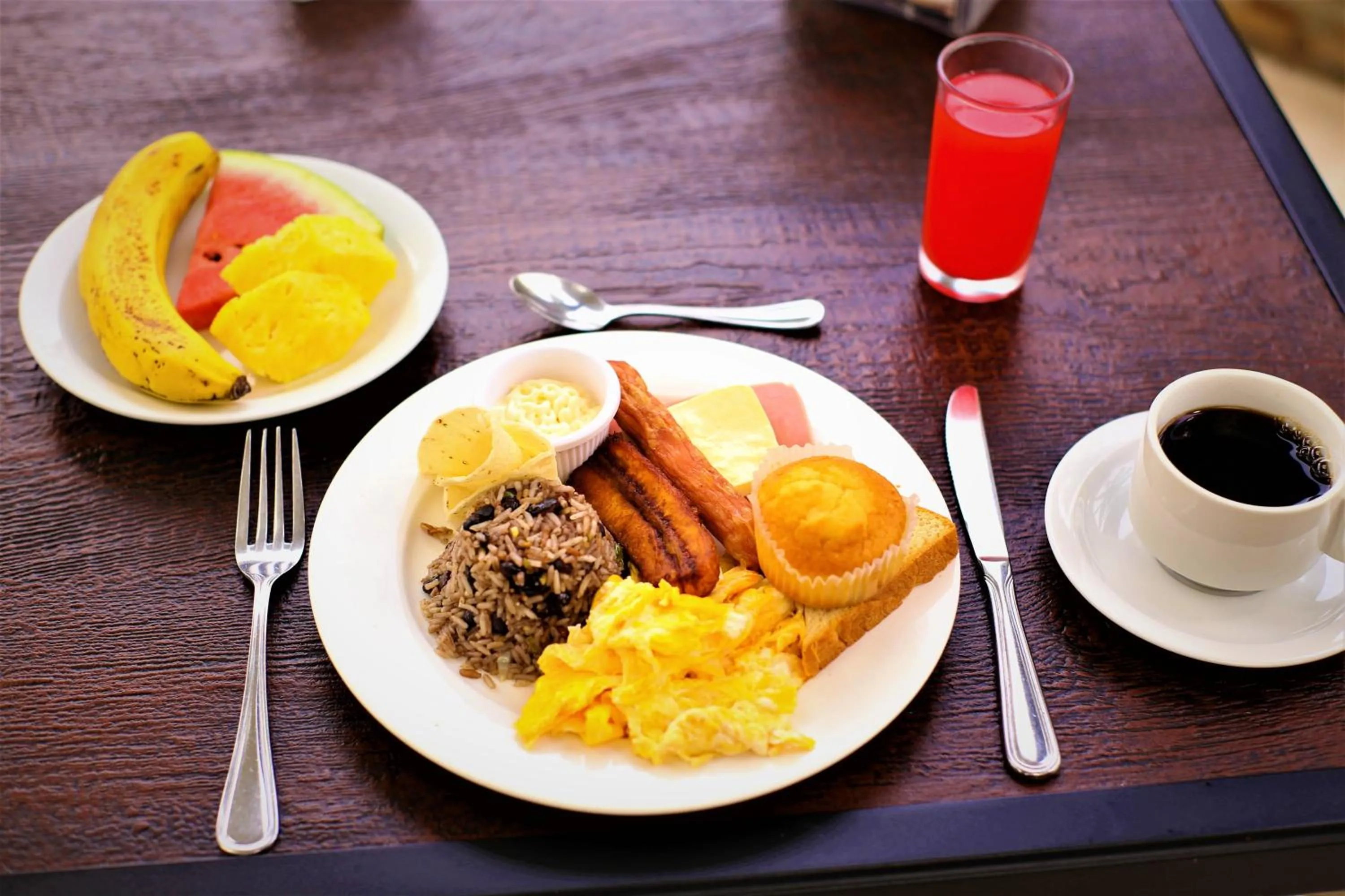 Breakfast in Arenal Paraiso Resort Spa & Thermo Mineral Hot Springs