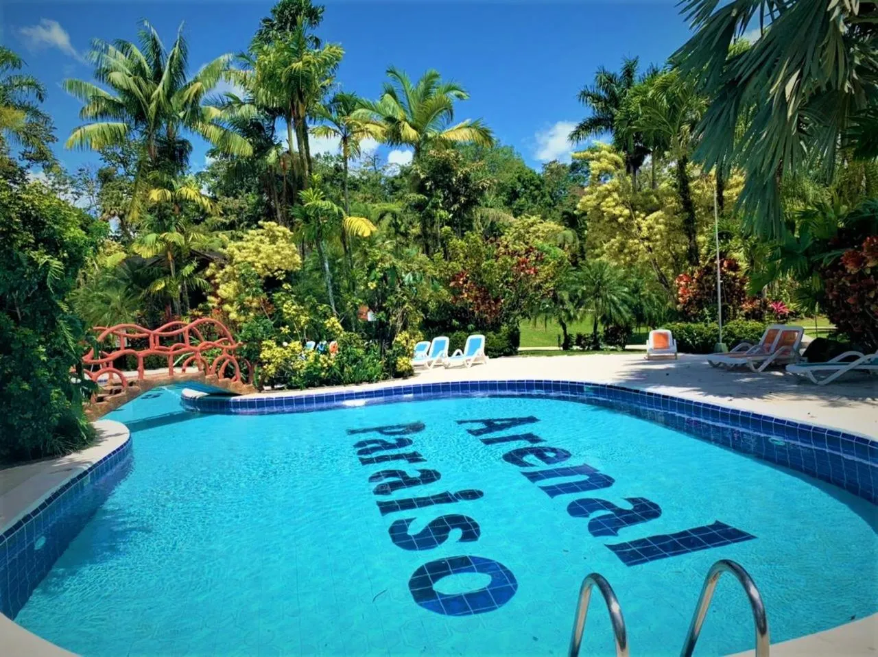 Pool view in Arenal Paraiso Resort Spa & Thermo Mineral Hot Springs