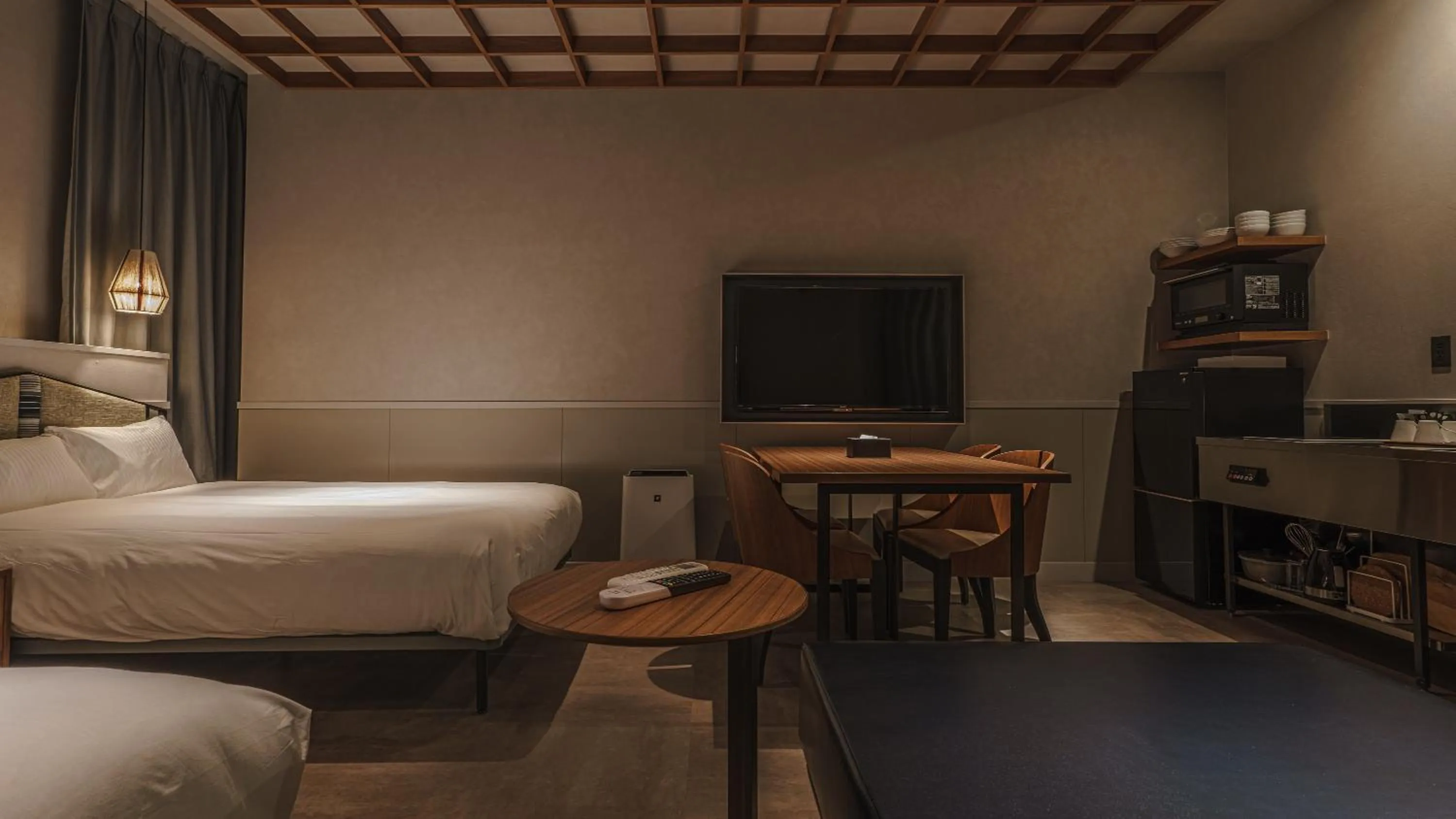 TV and multimedia, Bed in Hotel Aoka Kamigoto