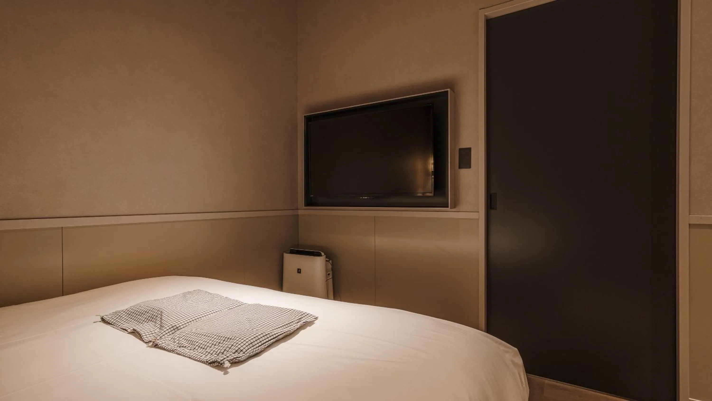 Bed in Hotel Aoka Kamigoto