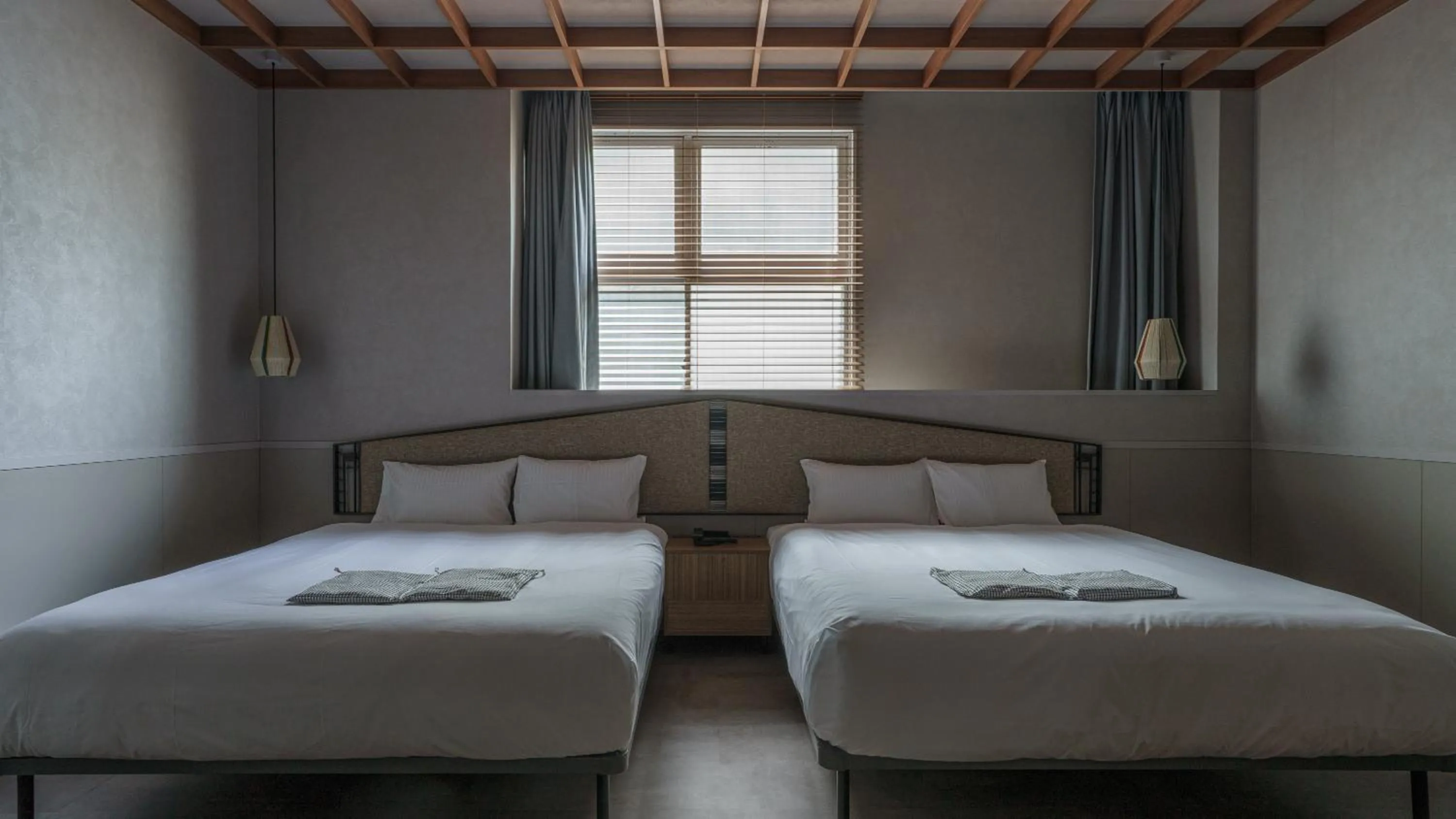 Bed in Hotel Aoka Kamigoto