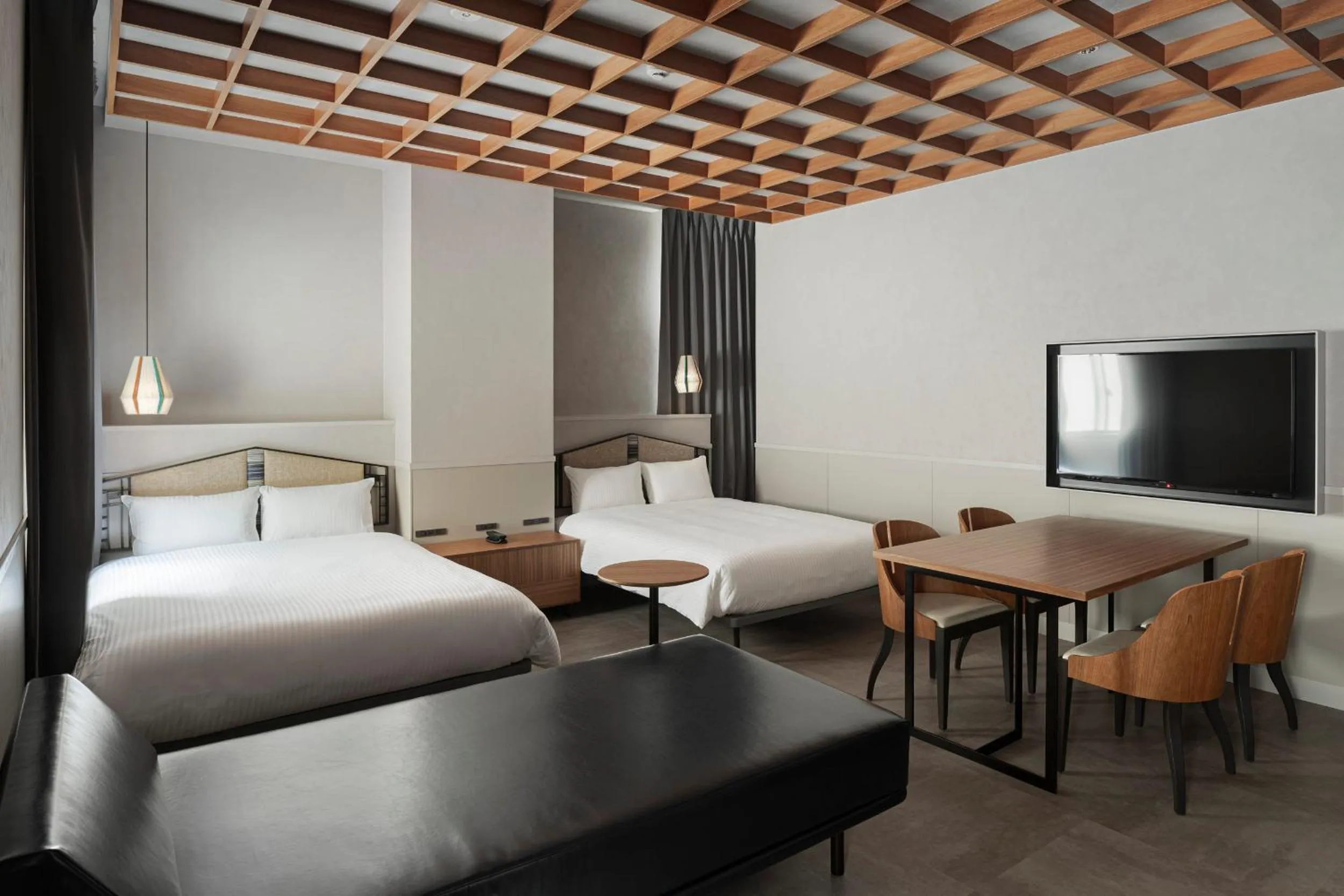 Bed in Hotel Aoka Kamigoto