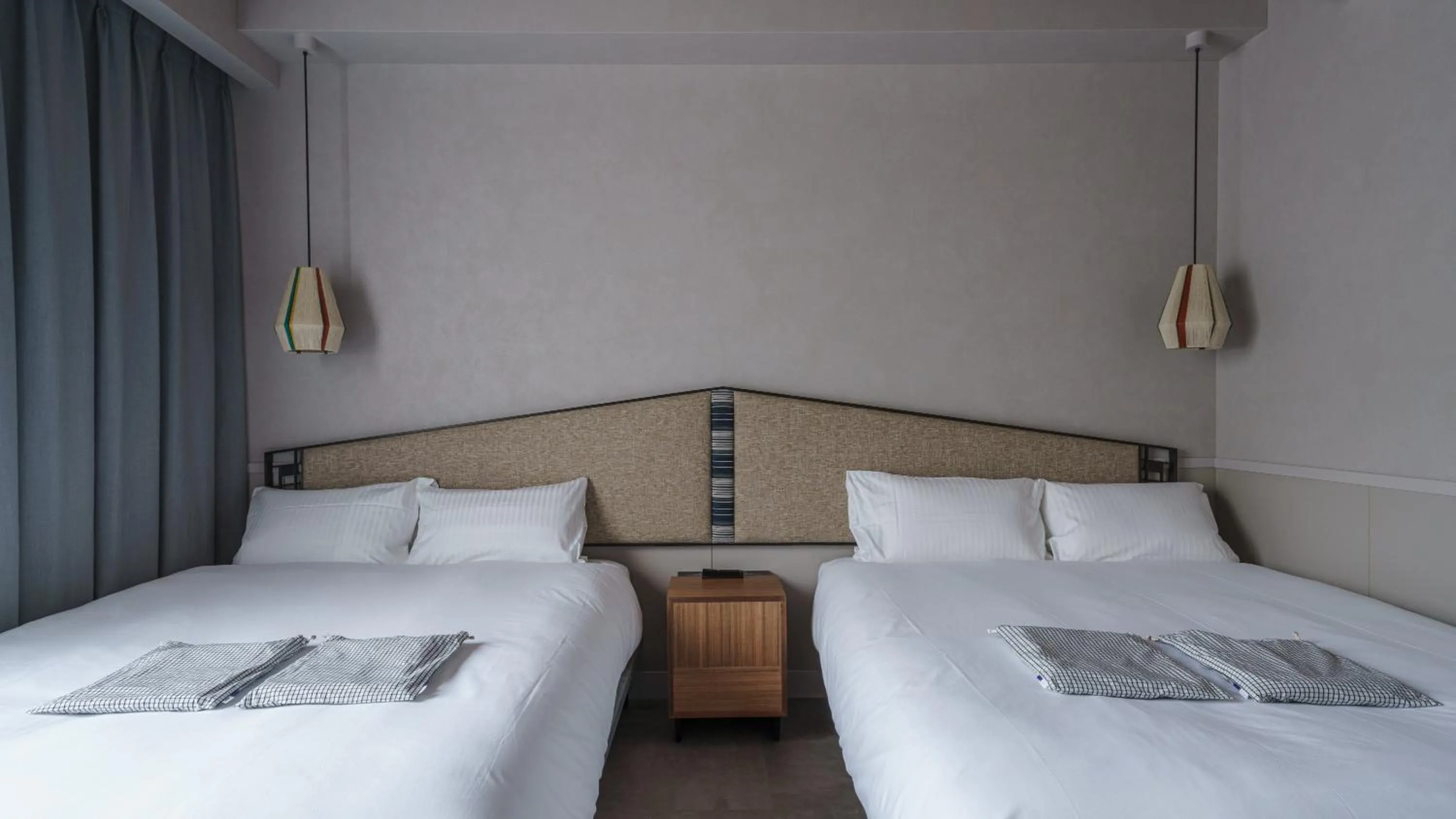 Bed in Hotel Aoka Kamigoto