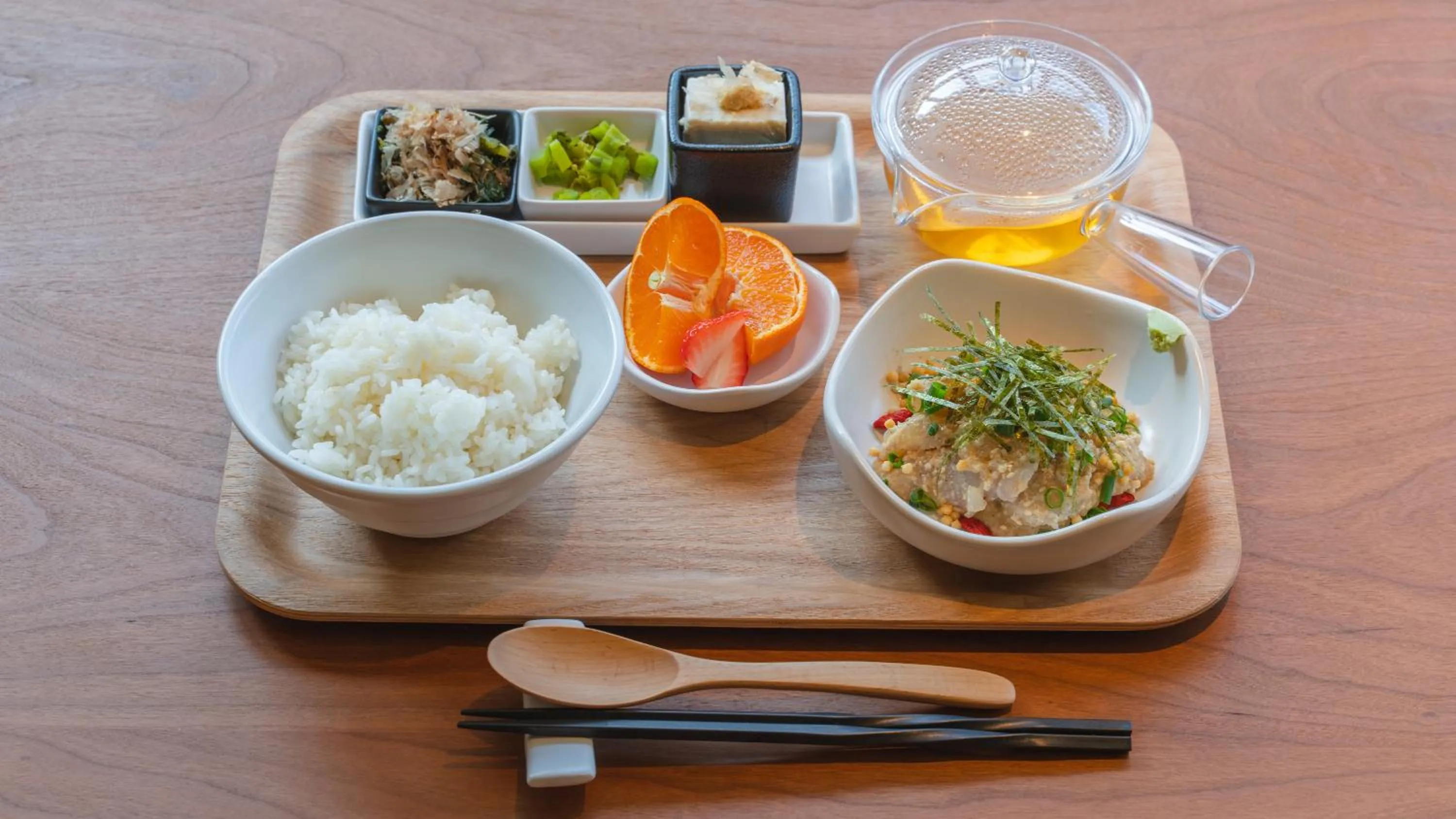 Food and drinks in Hotel Aoka Kamigoto