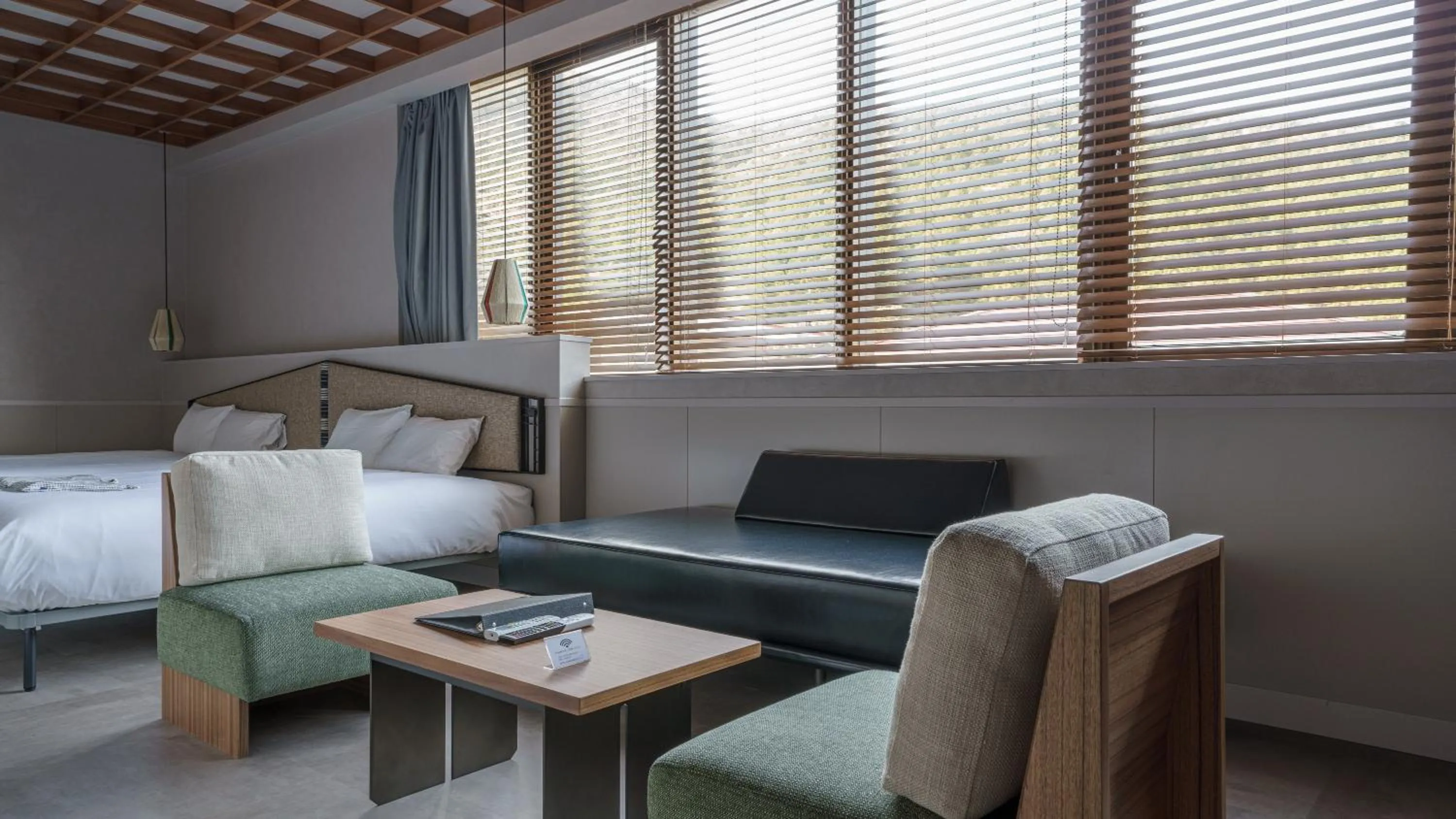 Living room, Bed in Hotel Aoka Kamigoto