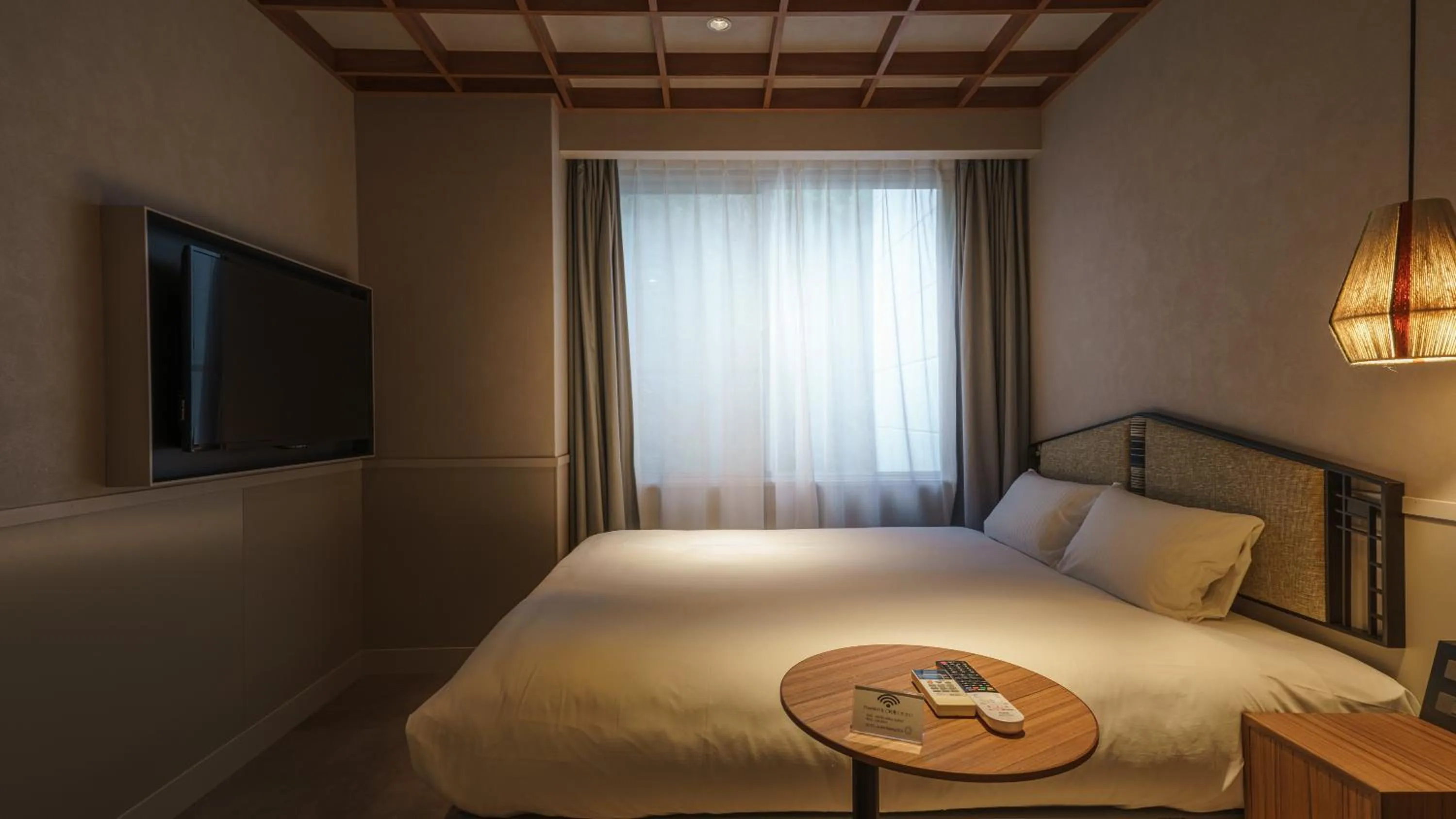 TV and multimedia, Bed in Hotel Aoka Kamigoto