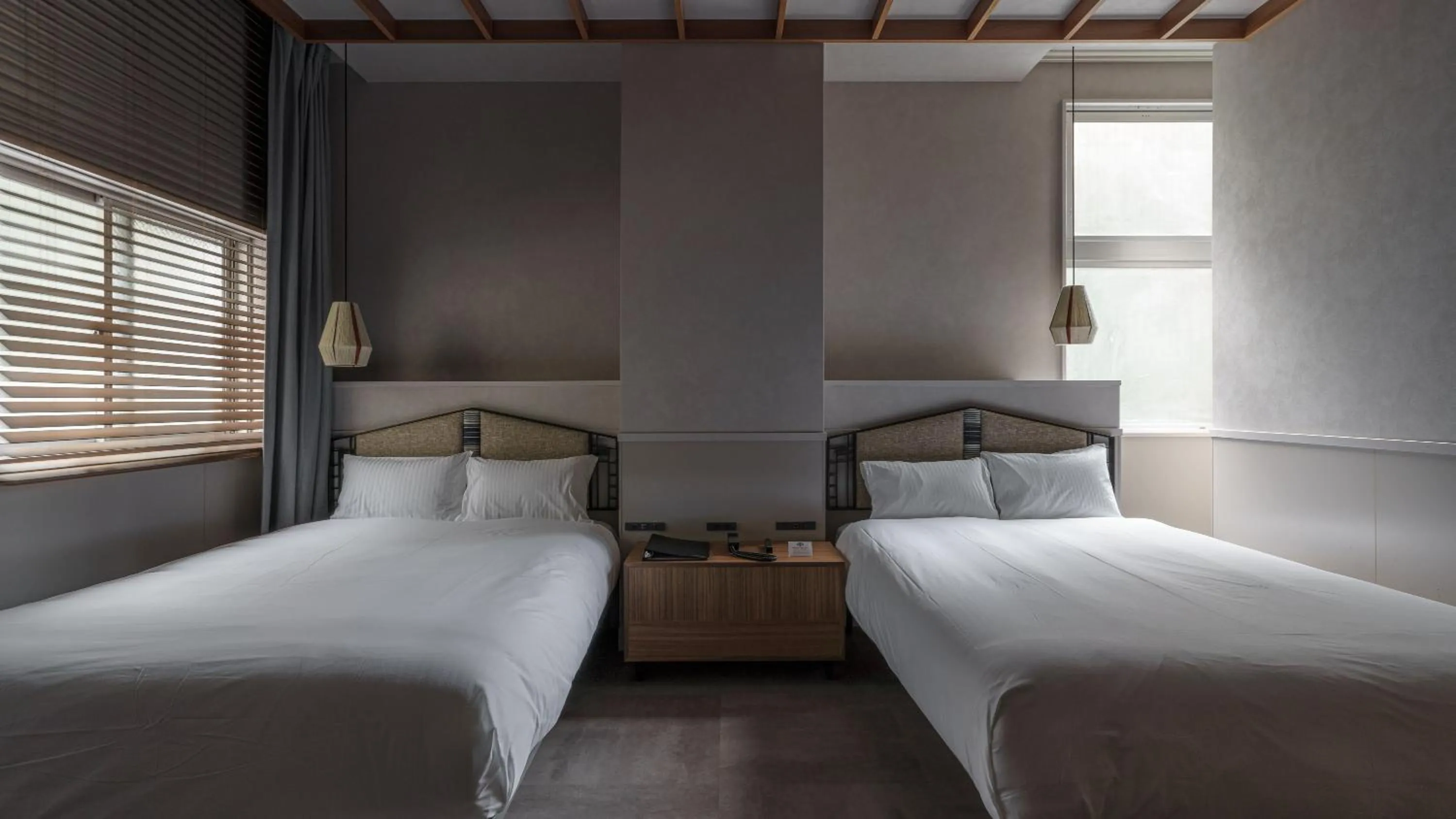 Bed in Hotel Aoka Kamigoto