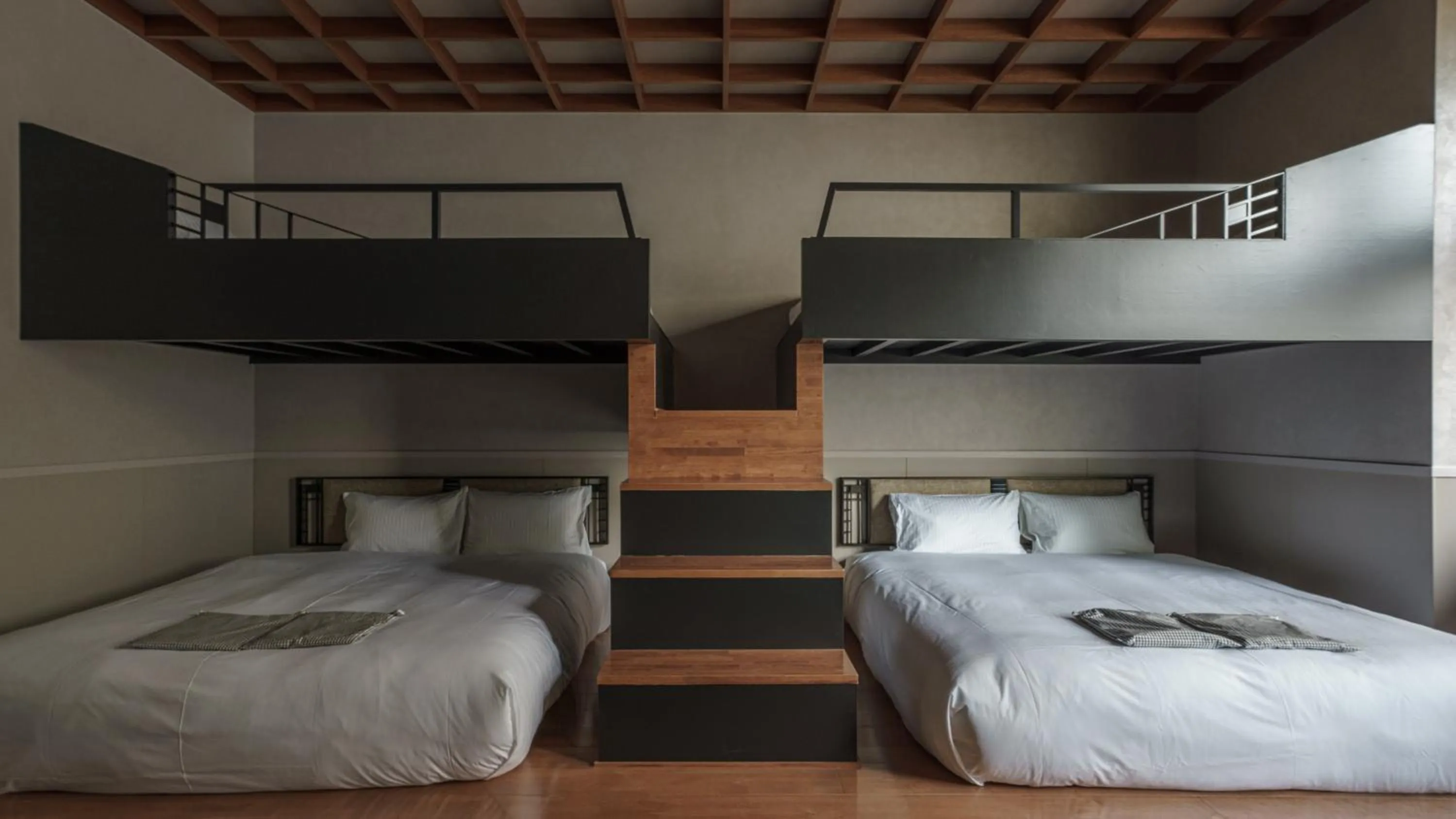 Bed in Hotel Aoka Kamigoto