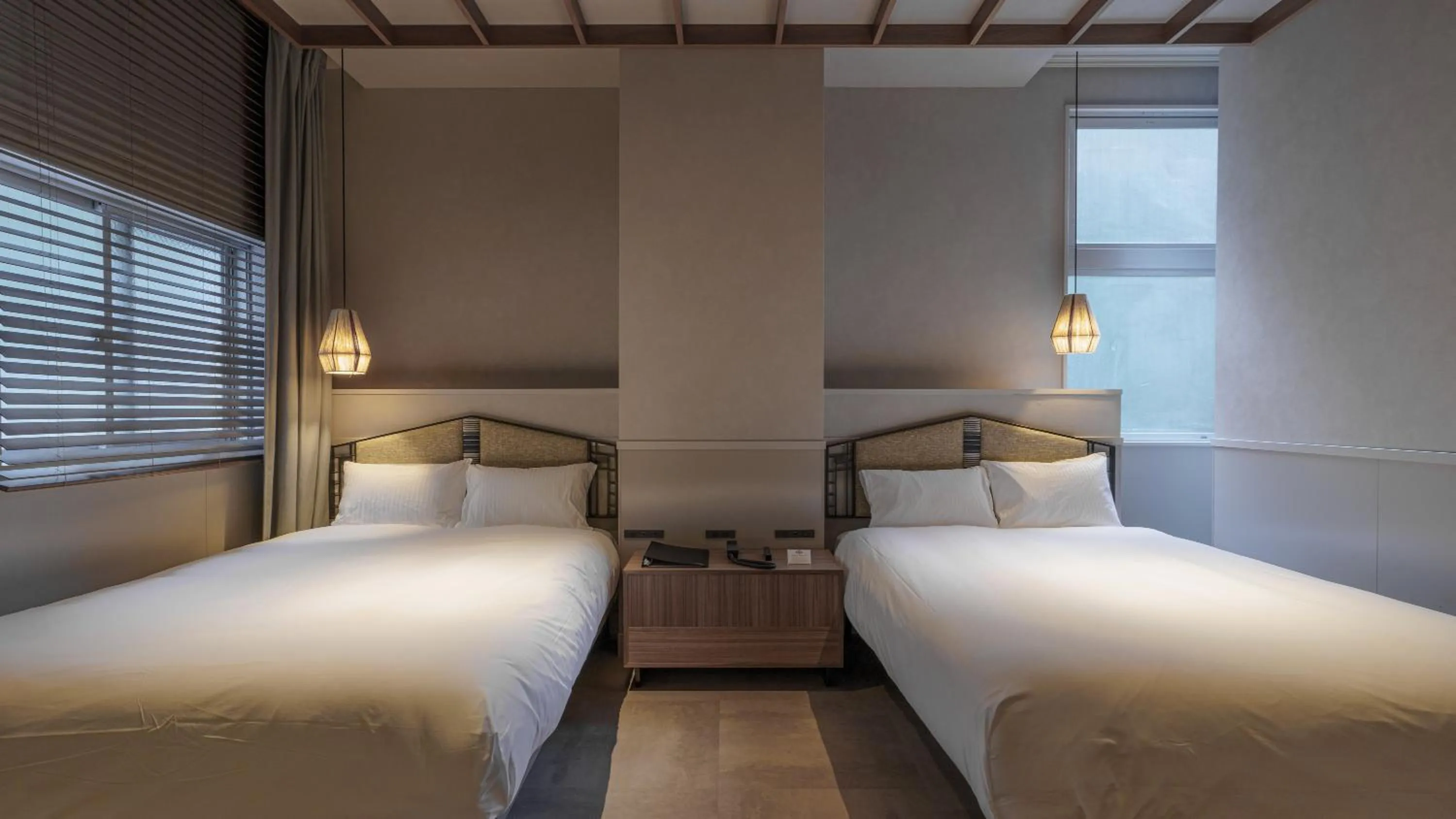 Bed in Hotel Aoka Kamigoto