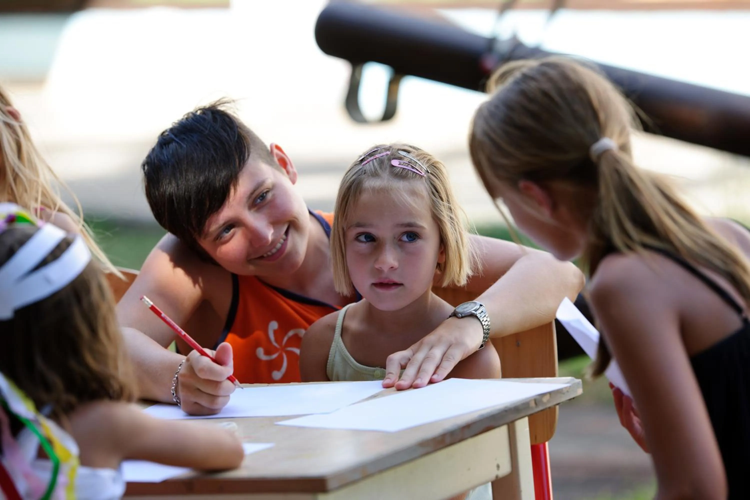 People in Maistra Camping Koversada Uncovered Naturist Mobile homes