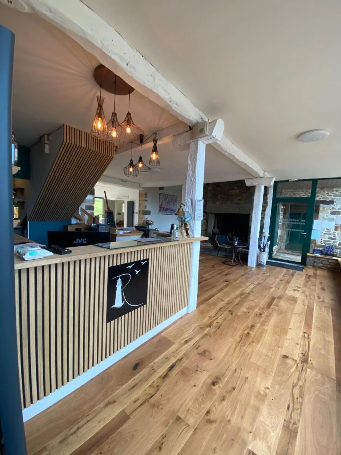 Lobby or reception in Manoir De Rigourdaine