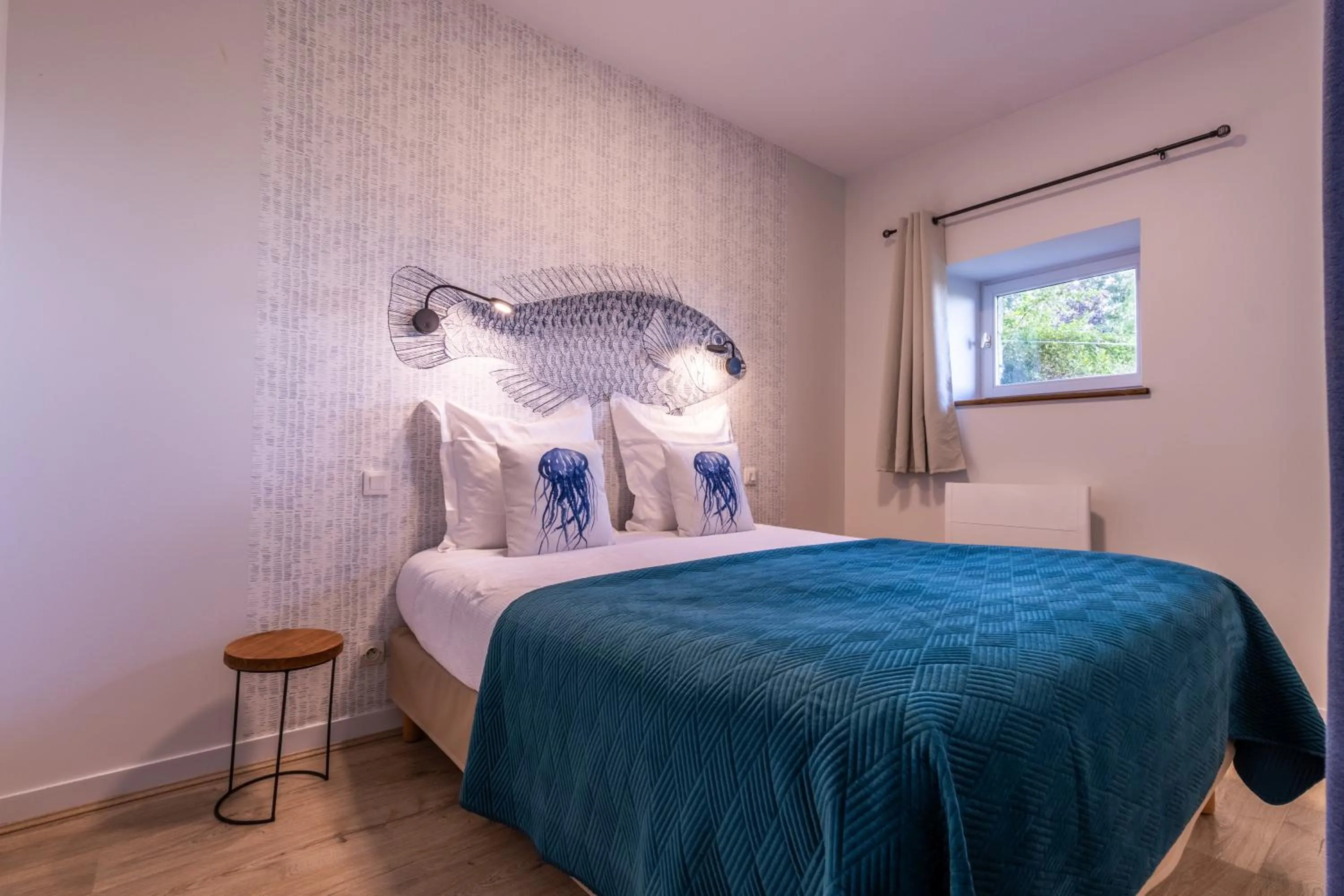 Bedroom, Bed in Manoir De Rigourdaine
