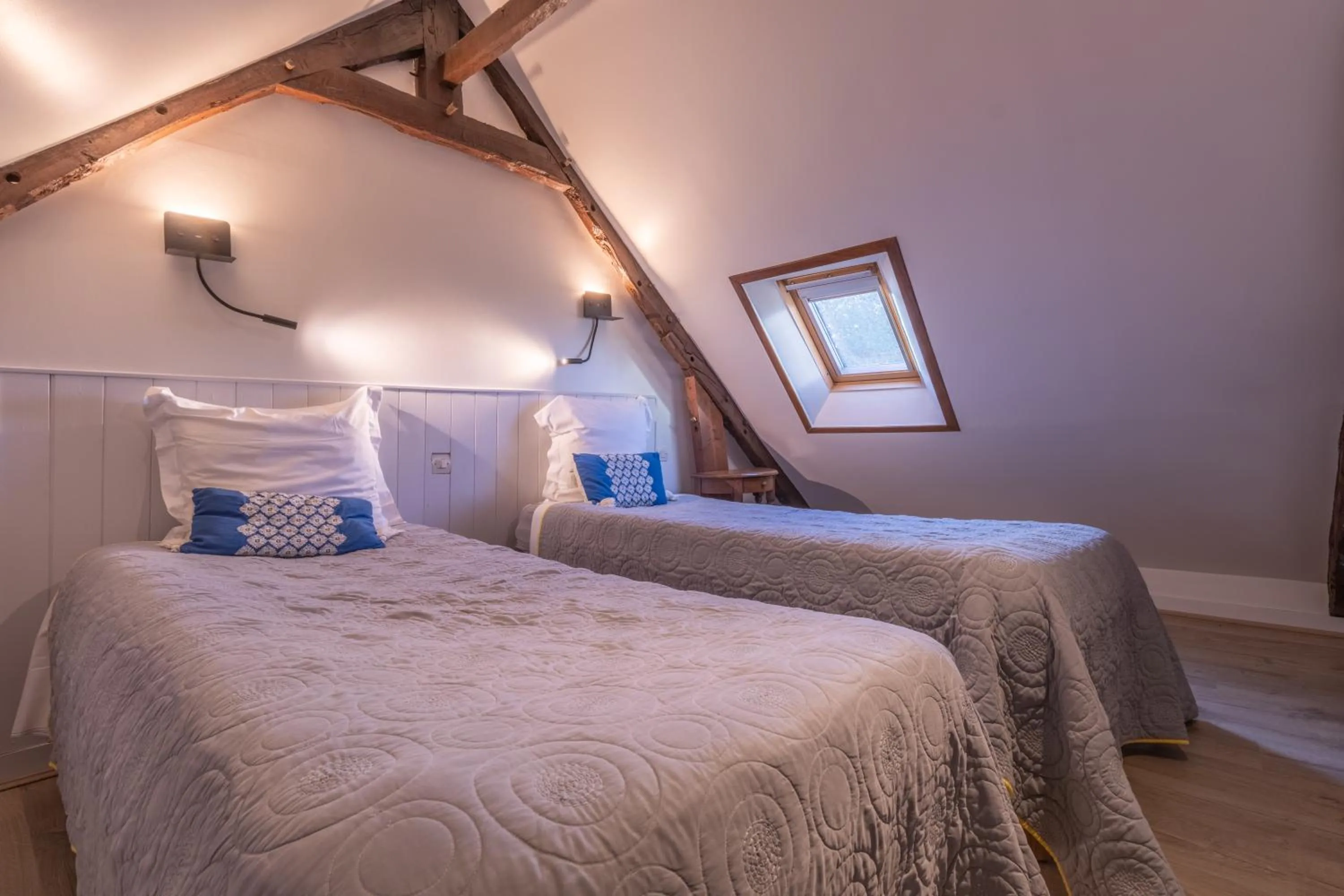 Bedroom, Bed in Manoir De Rigourdaine