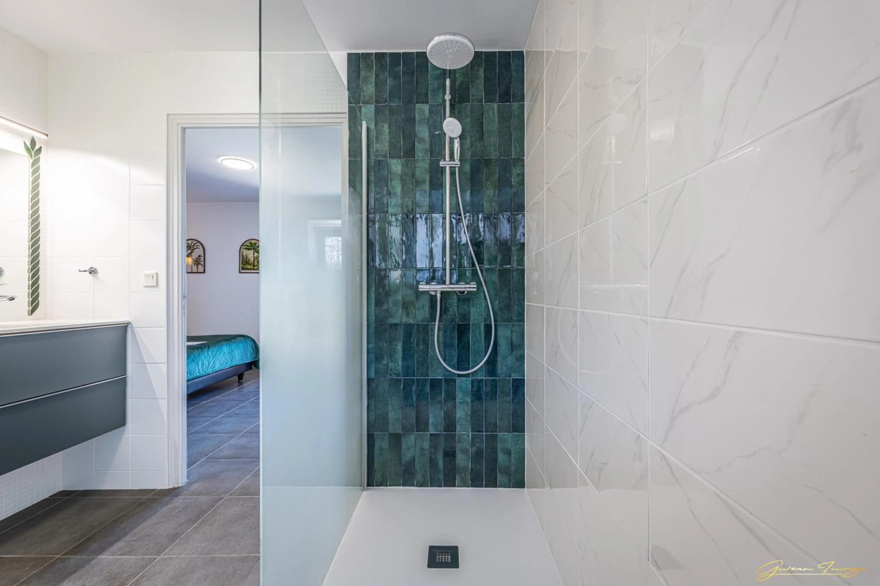 Bathroom in Manoir De Rigourdaine