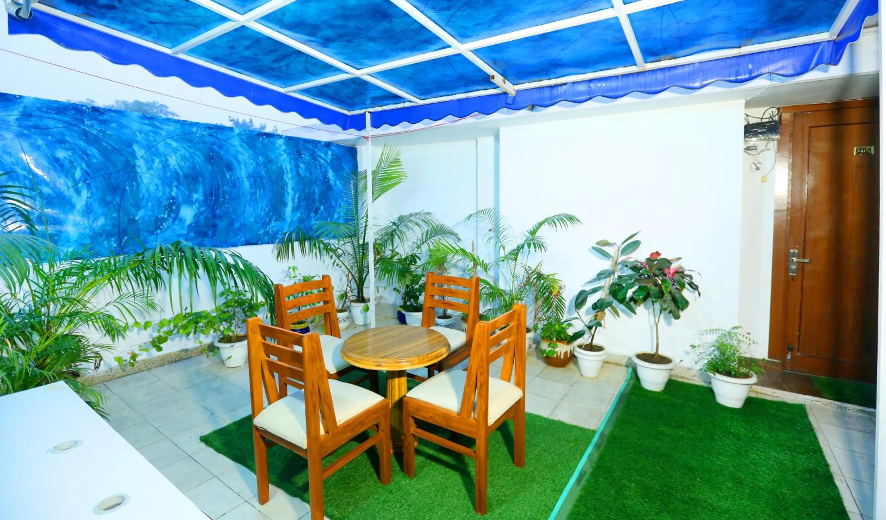 Seating area in Golden Homestay