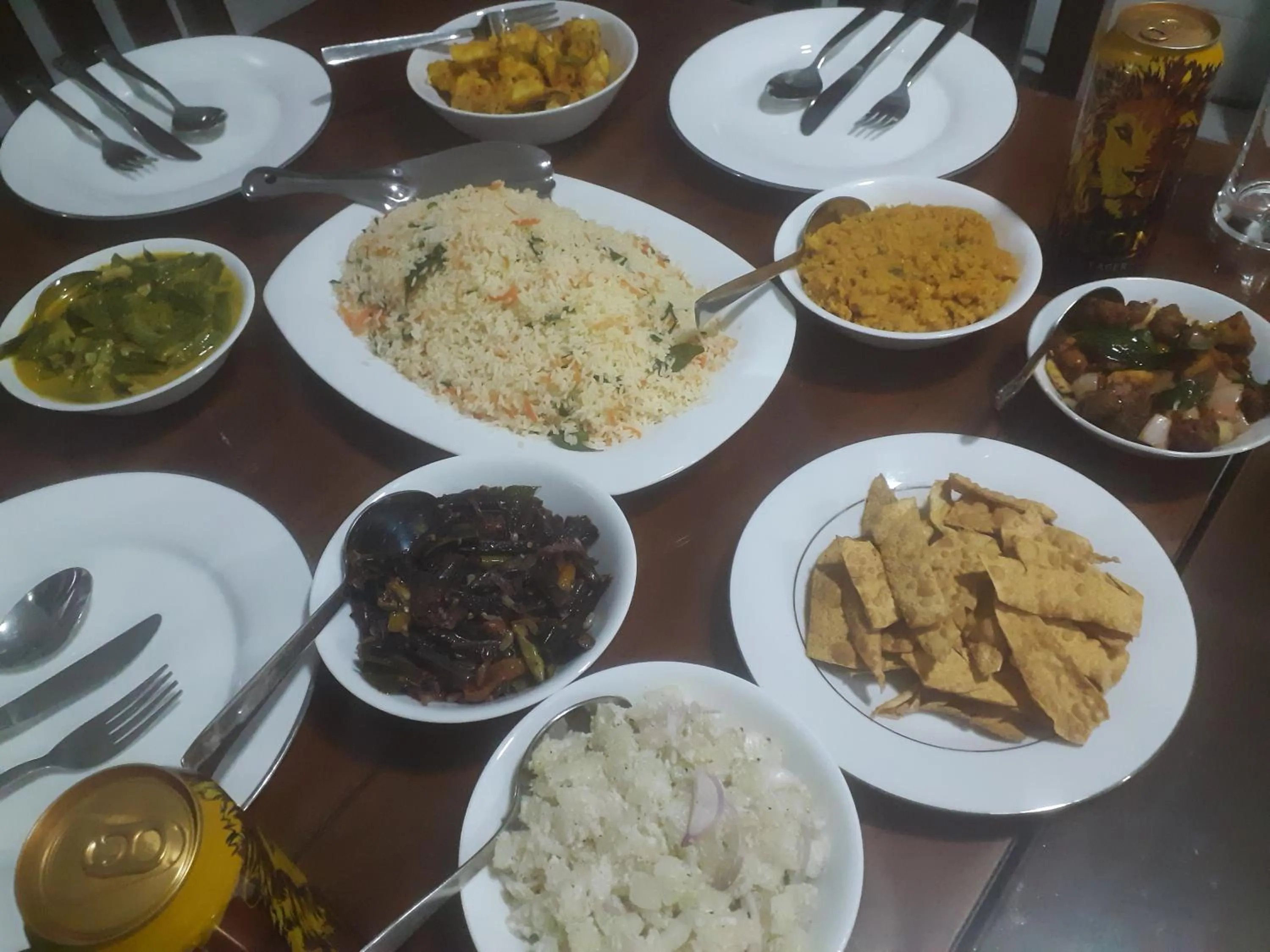 Food and drinks in heritage thambapanni