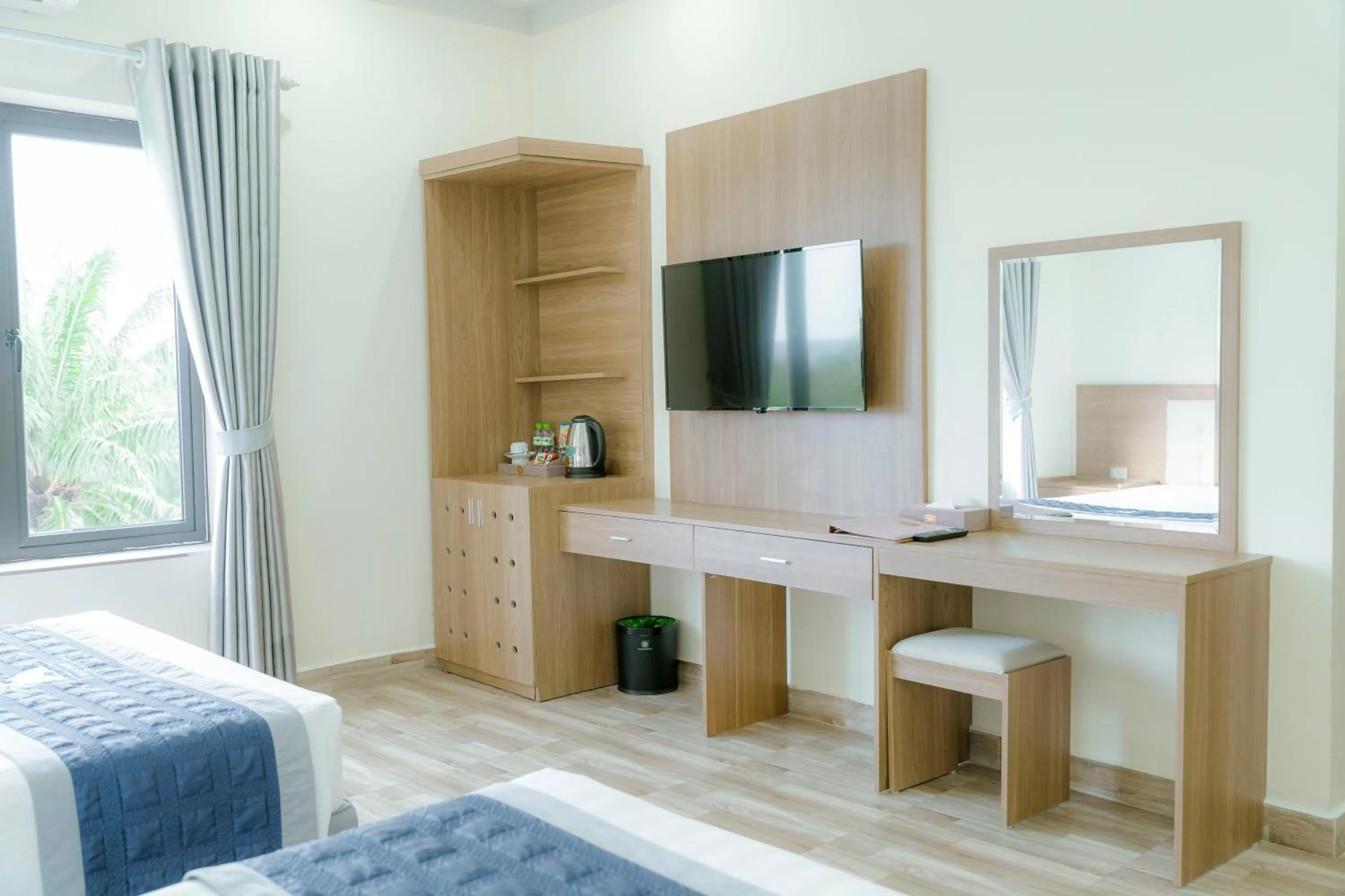 Bed in Hon Dau Resort