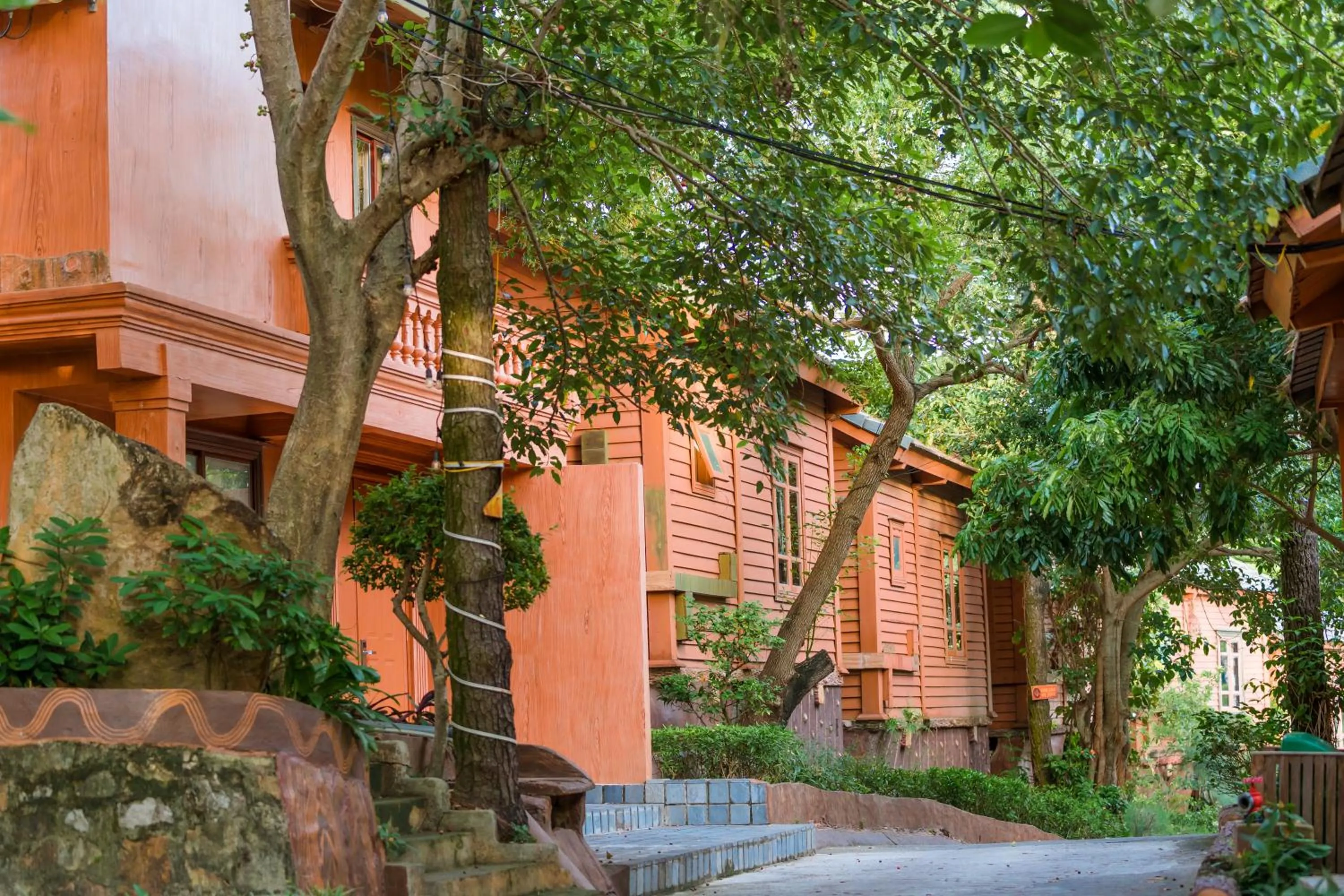 Balcony/Terrace in Hon Dau Resort