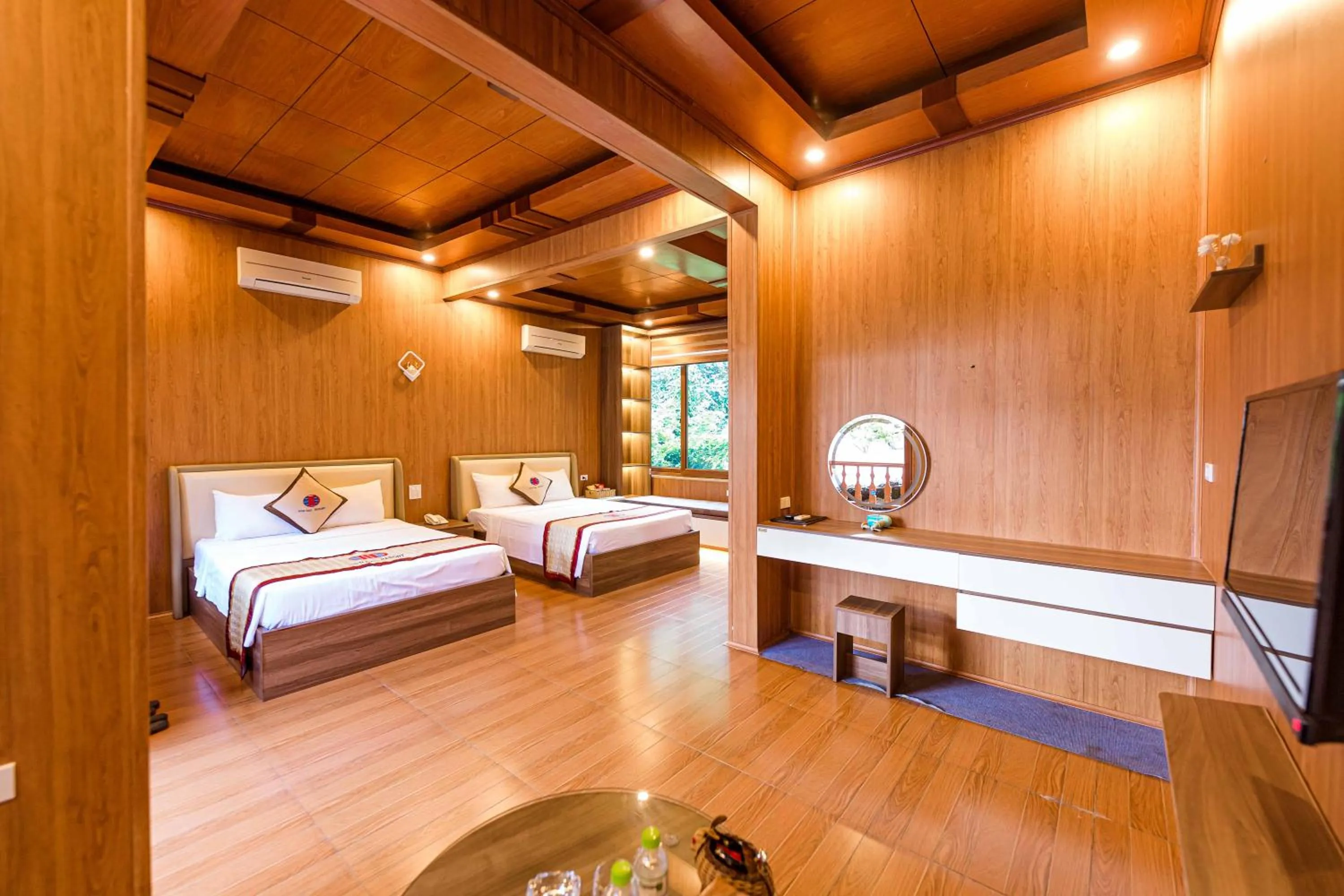 Bed in Hon Dau Resort