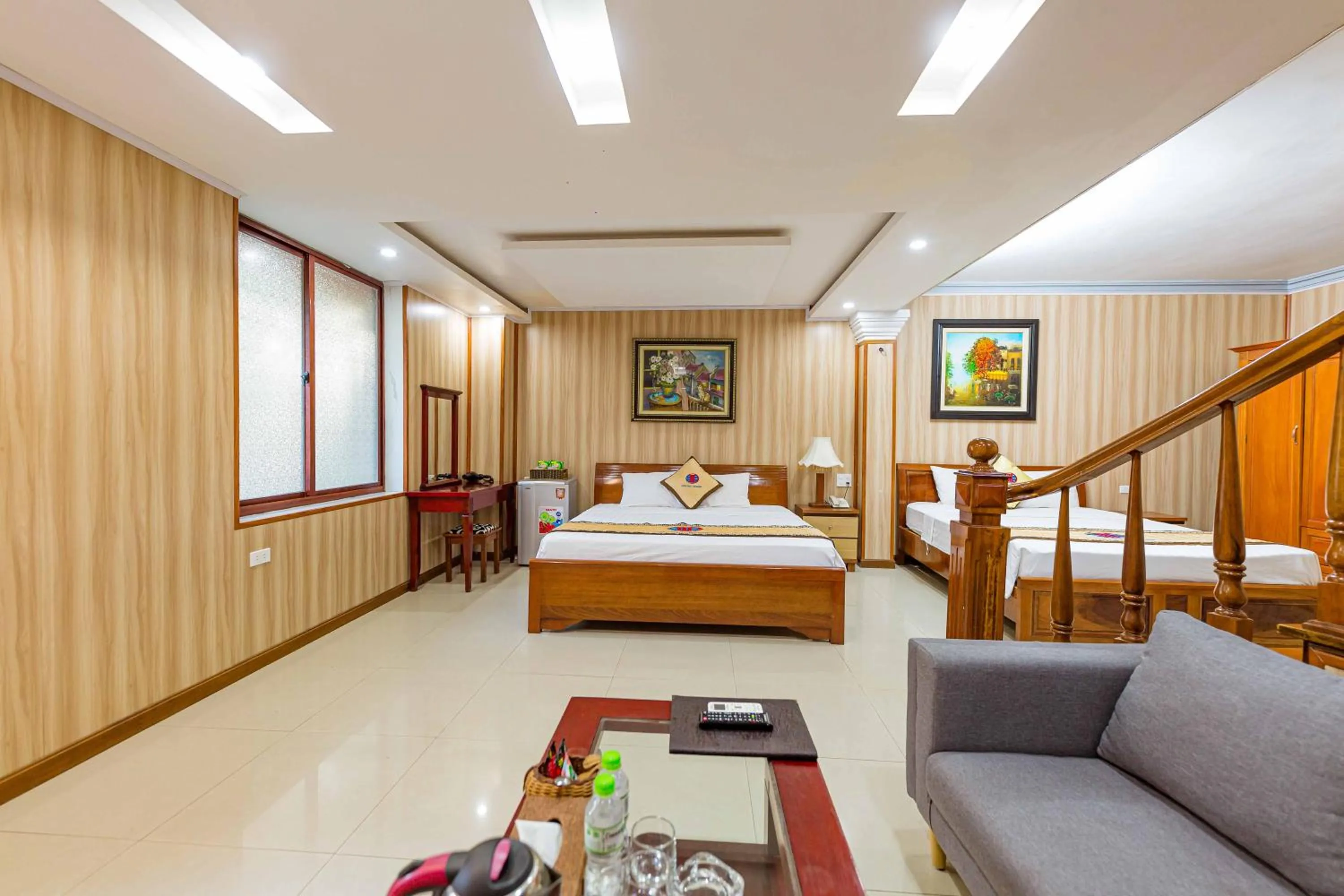 Bed in Hon Dau Resort