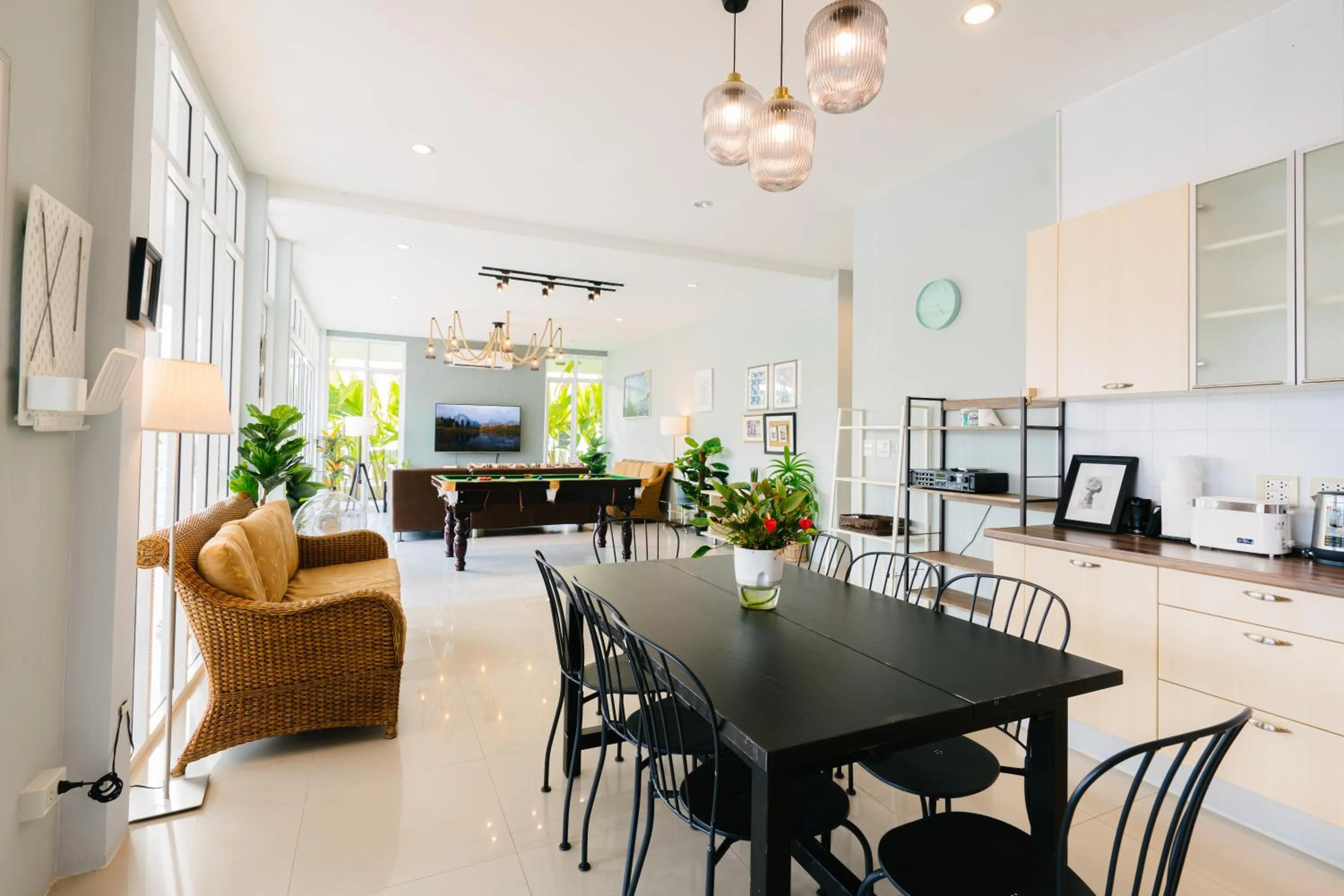 Living room in Baan Kiang Lay Phu View Private Pool Villa in Central Hua Hin