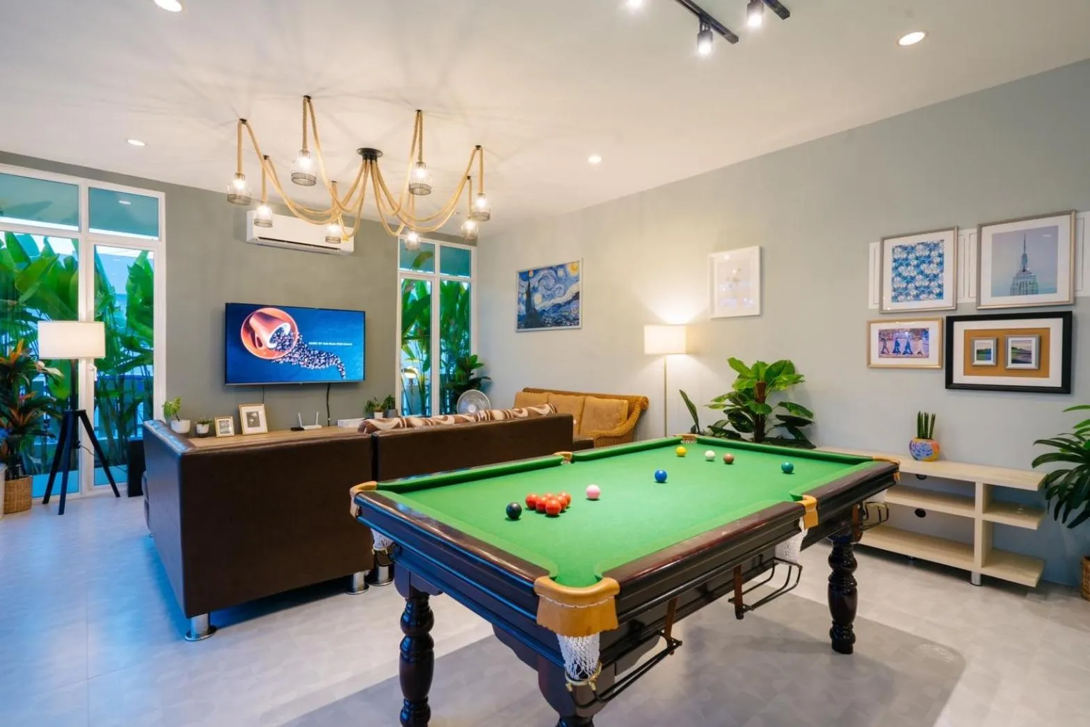 Entertainment in Baan Kiang Lay Phu View Private Pool Villa in Central Hua Hin