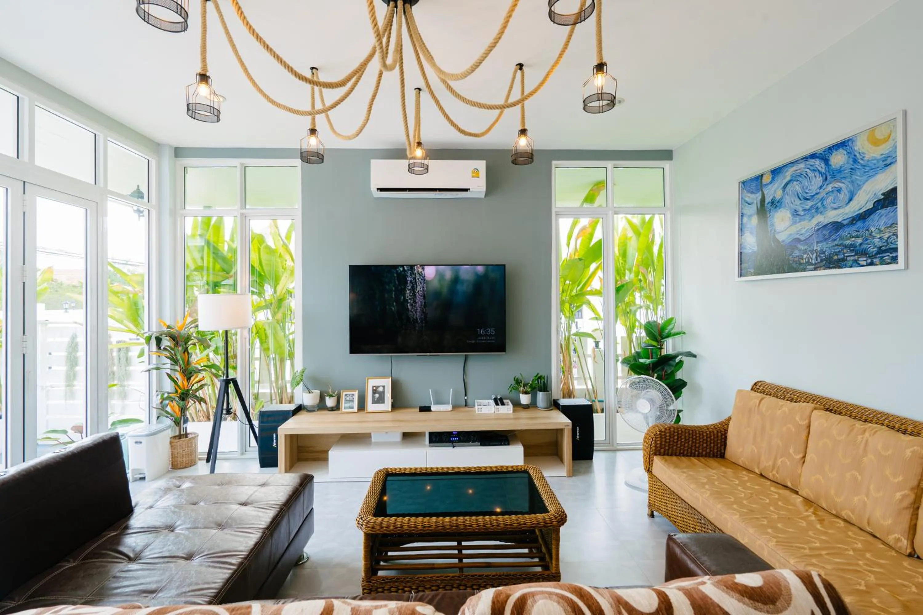 Lobby or reception in Baan Kiang Lay Phu View Private Pool Villa in Central Hua Hin