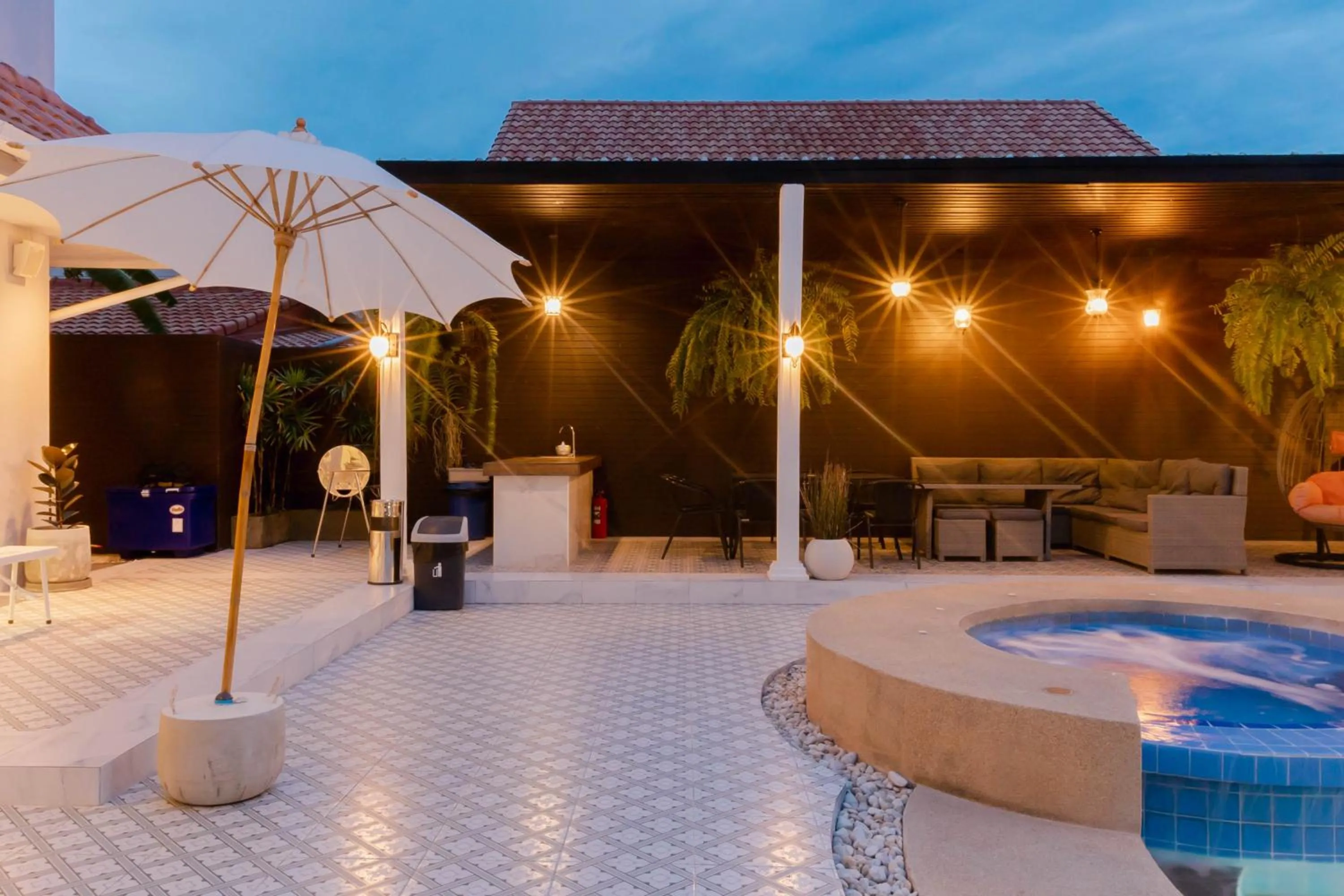 Swimming pool in Baan Kiang Lay Phu View Private Pool Villa in Central Hua Hin