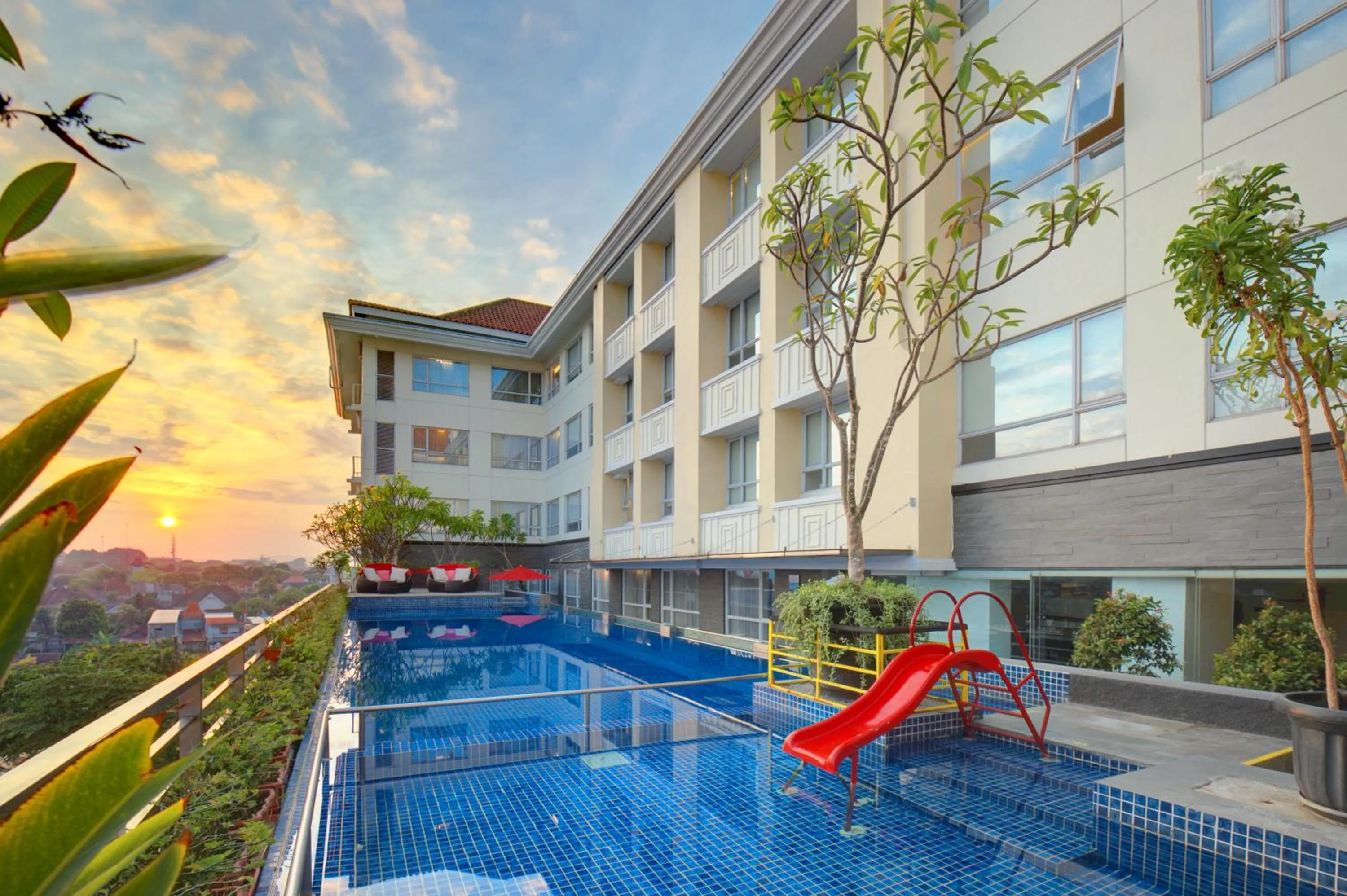 Swimming pool in Grand Zuri Malioboro