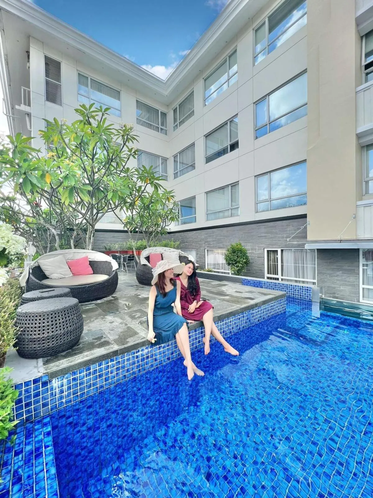 Swimming pool in Grand Zuri Malioboro