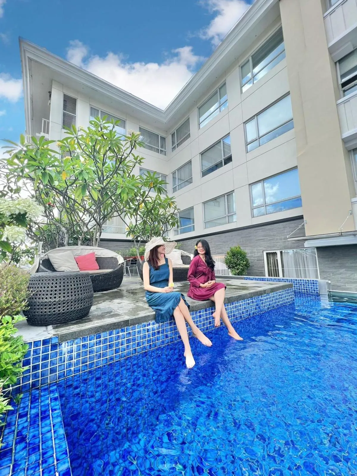 Swimming pool in Grand Zuri Malioboro