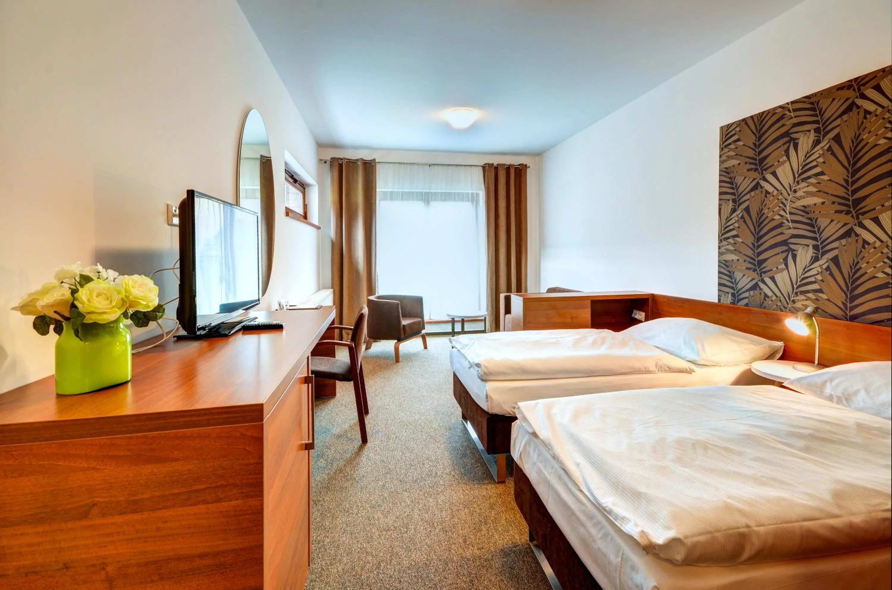 Bedroom, Bed in Hotel Iberia